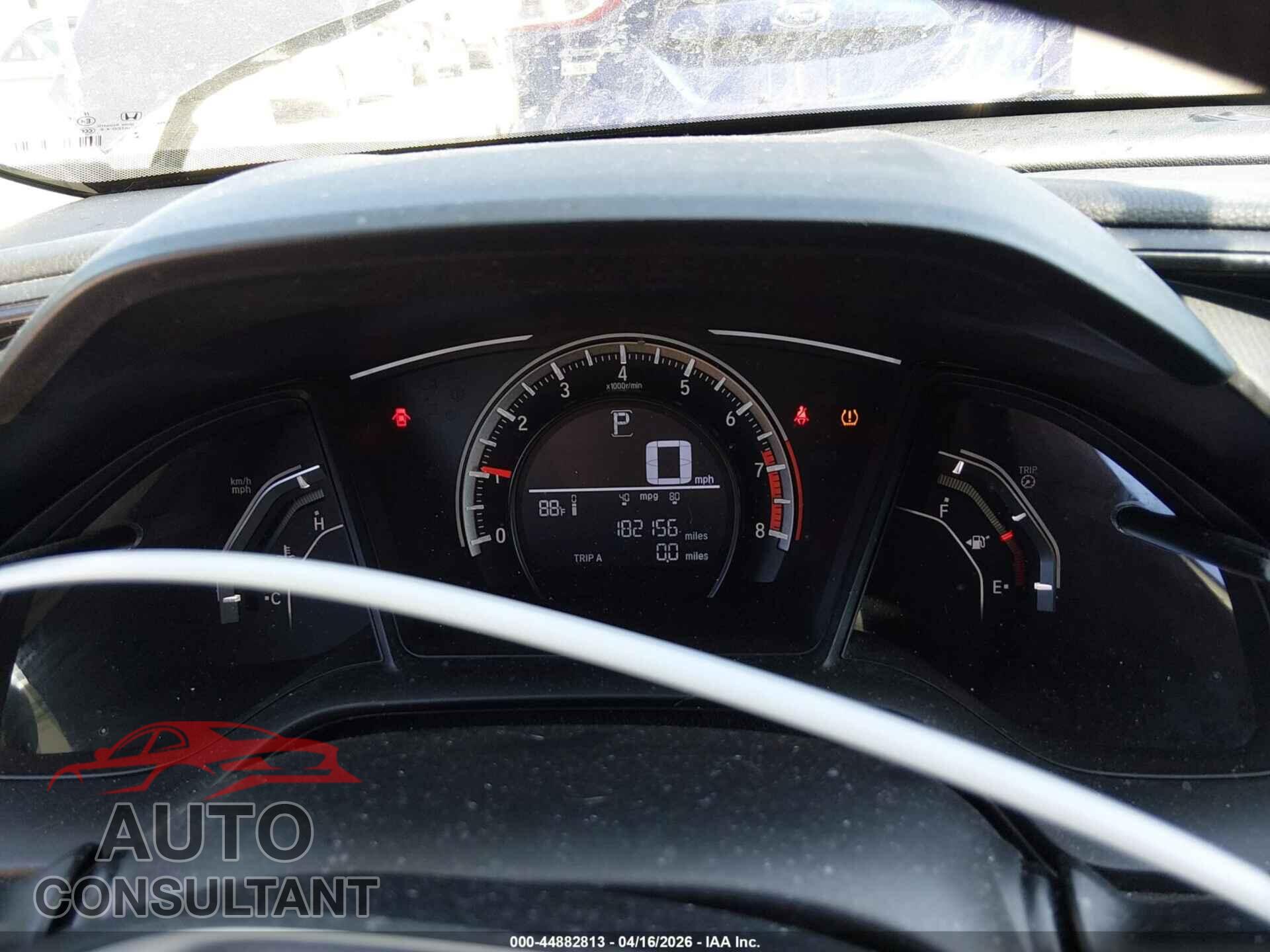 HONDA CIVIC 2017 - 19XFC2F53HE203368