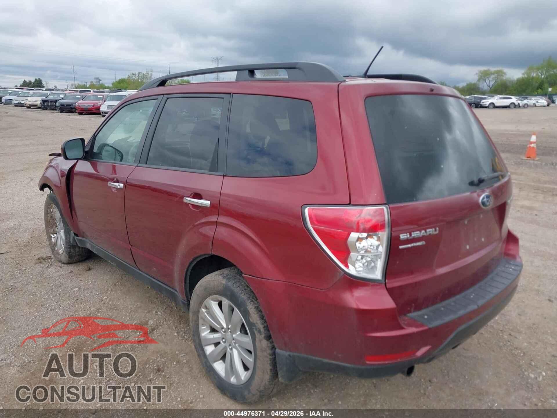 SUBARU FORESTER 2012 - JF2SHBDC7CH454738