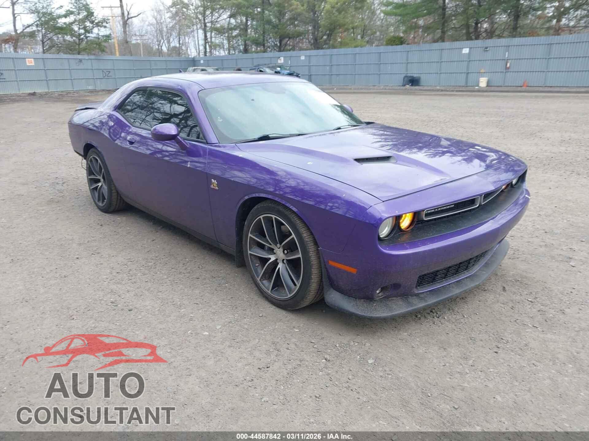 DODGE CHALLENGER 2016 - 2C3CDZFJ2GH201687