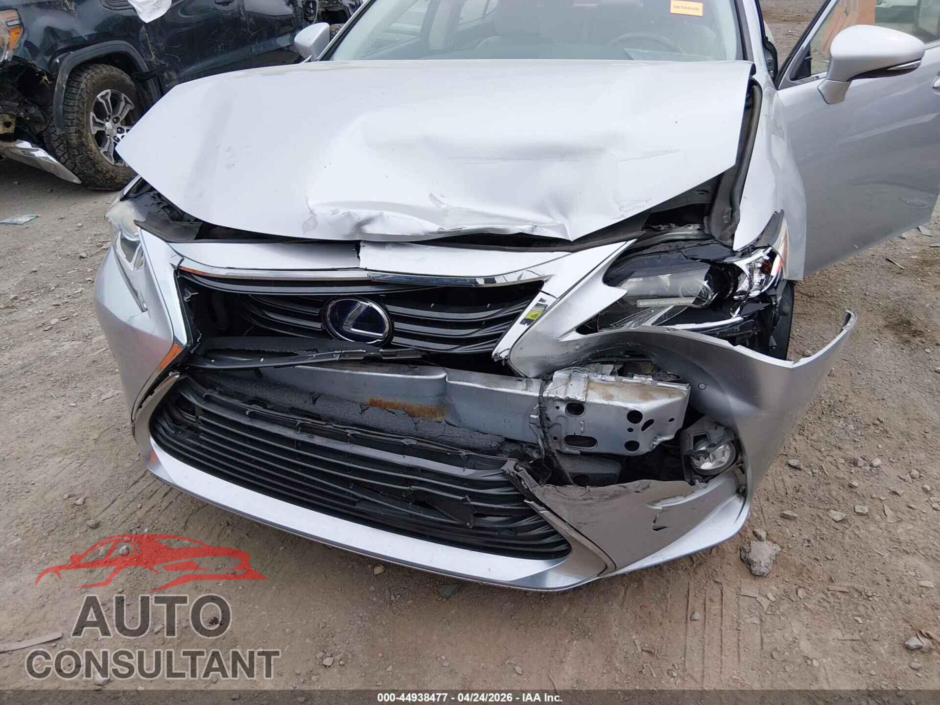 LEXUS ES 300H 2016 - JTHBW1GG8G2103129