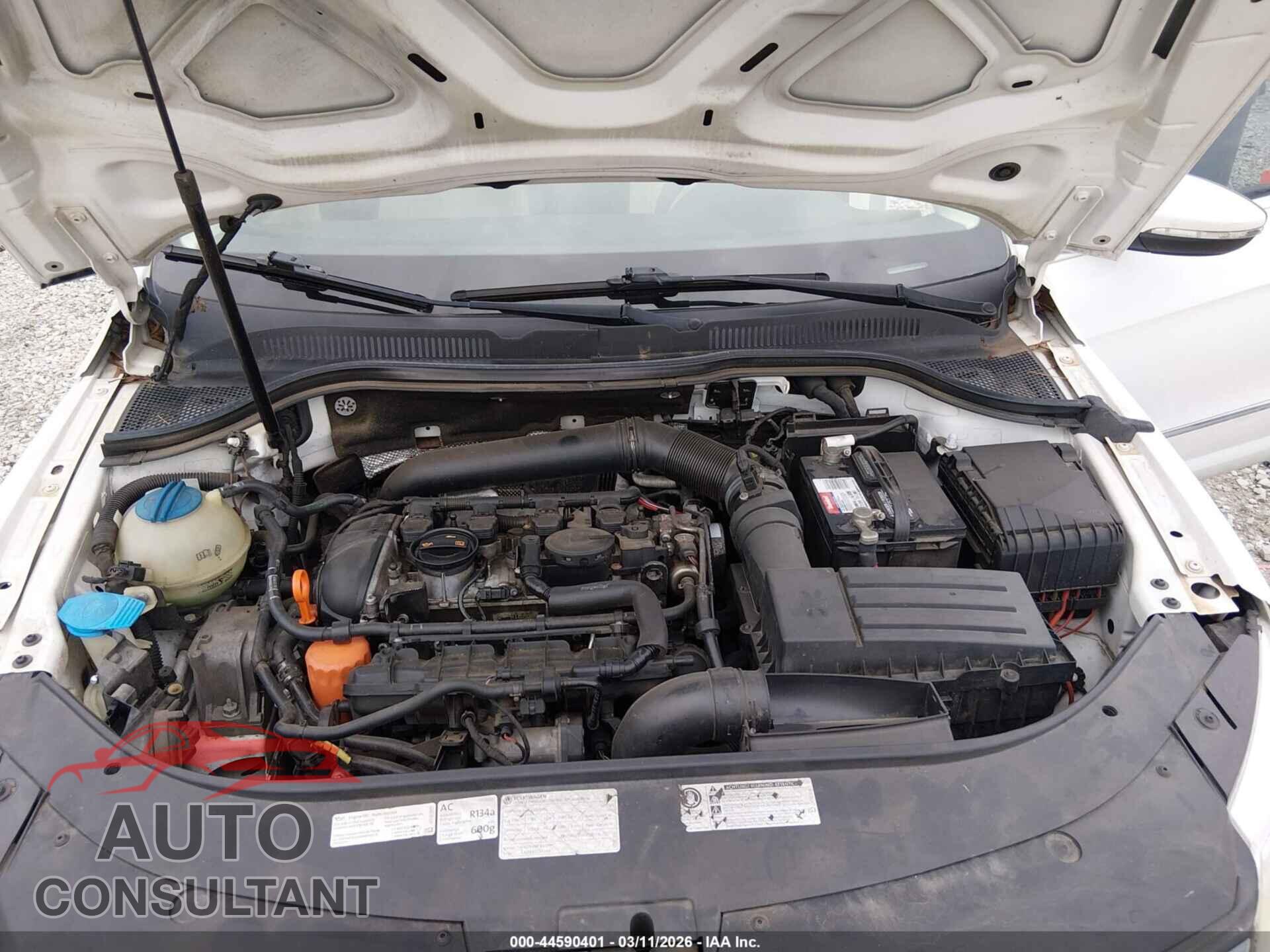 VOLKSWAGEN CC 2012 - WVWMN7AN4CE540514