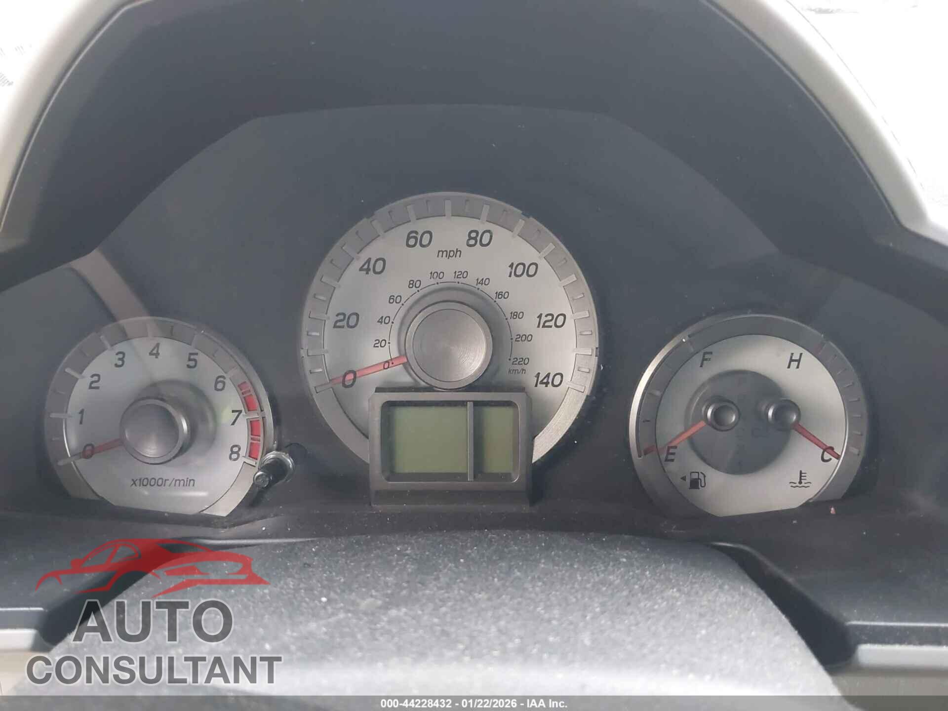 HONDA PILOT 2012 - 5FNYF3H50CB012075