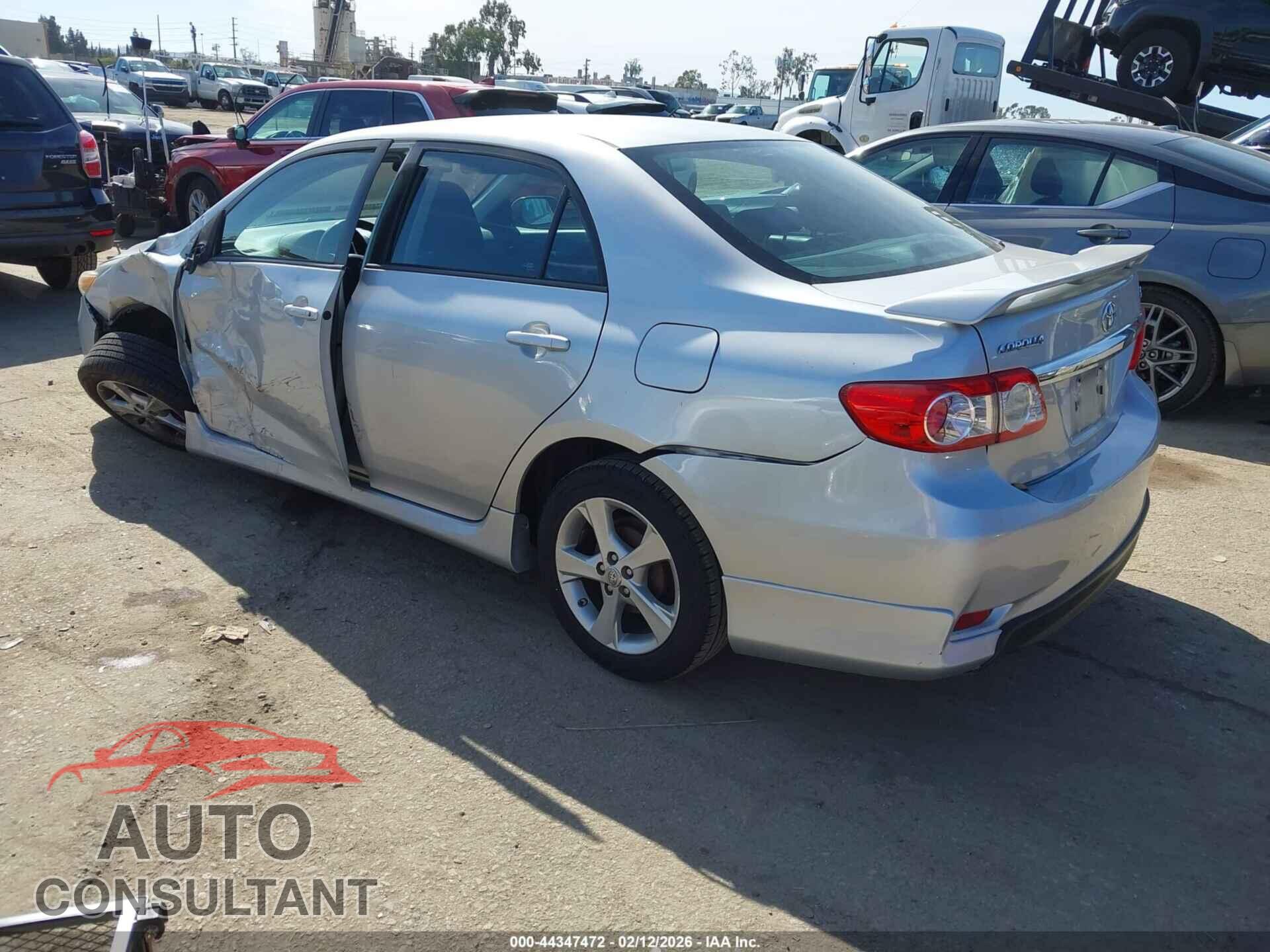 TOYOTA COROLLA 2013 - 5YFBU4EE2DP191084