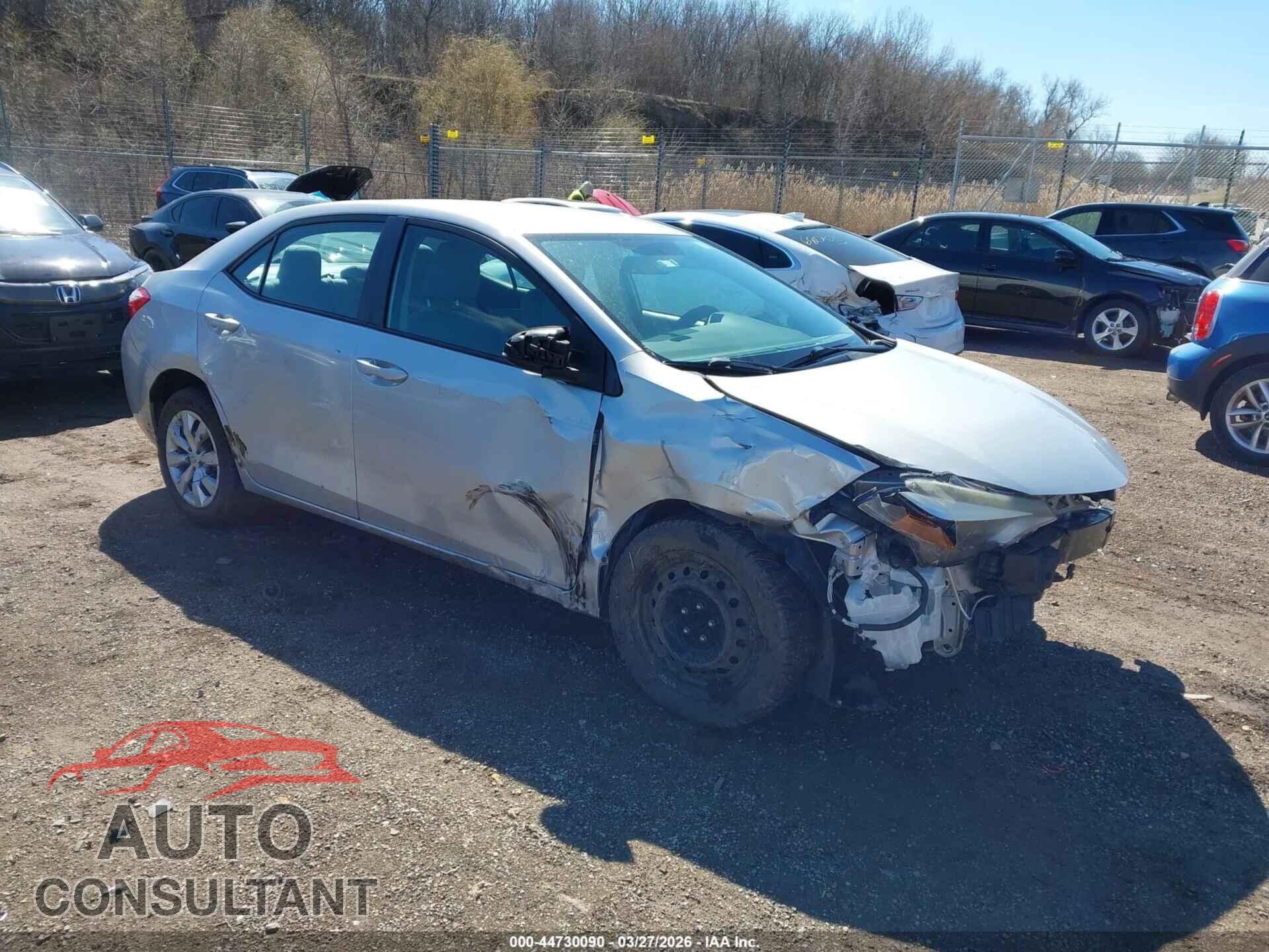 TOYOTA COROLLA 2016 - 5YFBURHE3GP445009