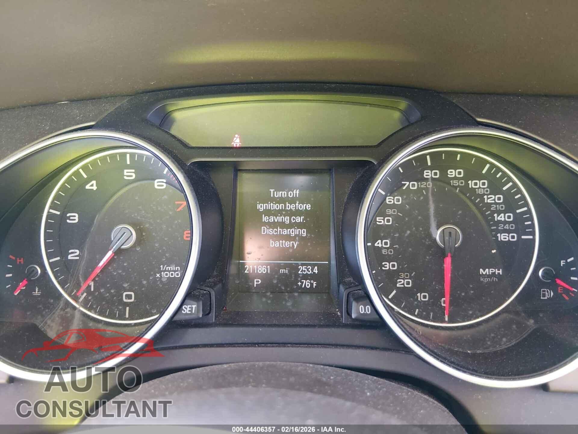 AUDI A5 2013 - WAULFAFR2DA045798