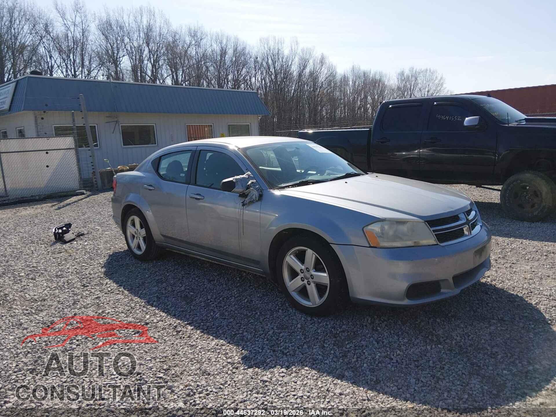 DODGE AVENGER 2013 - 1C3CDZAB5DN566819