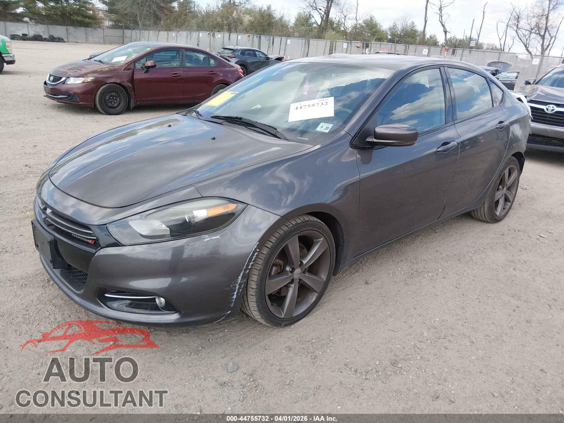 DODGE DART 2015 - 1C3CDFEB6FD362497