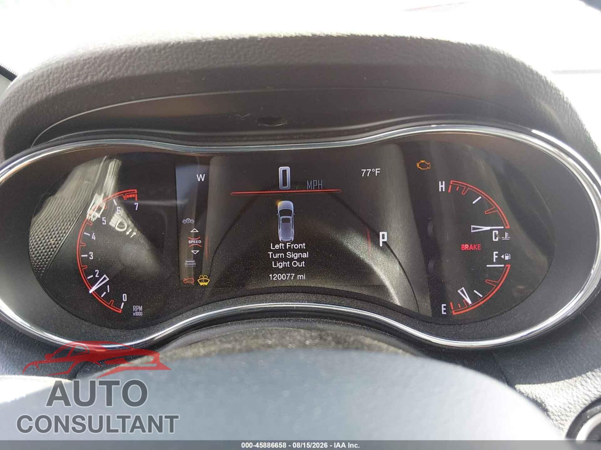 DODGE DURANGO 2017 - 1C4RDJDG7HC820532