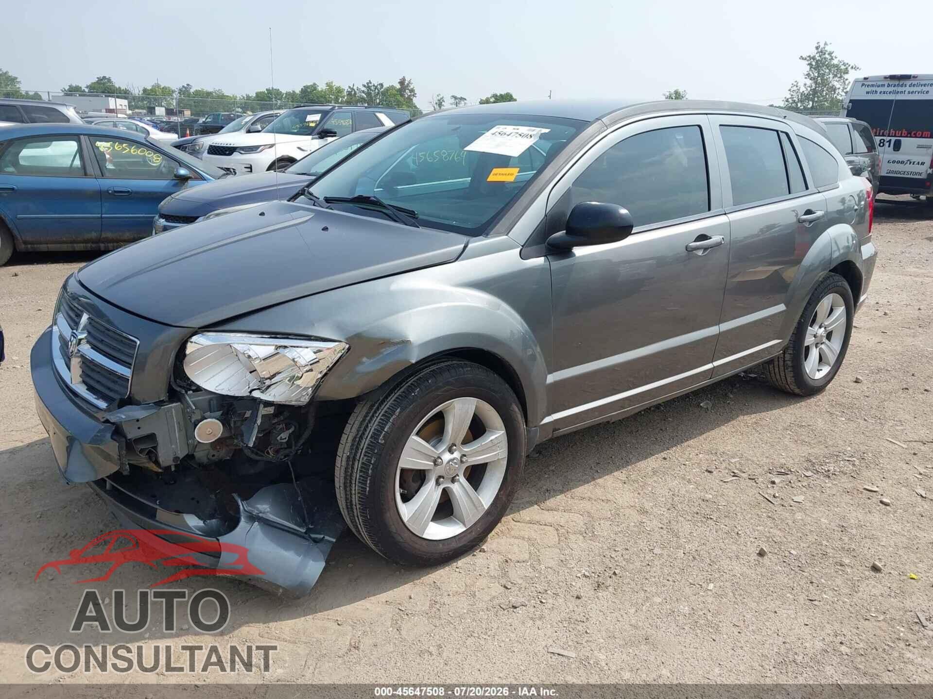 DODGE CALIBER 2012 - 1C3CDWDA5CD535138