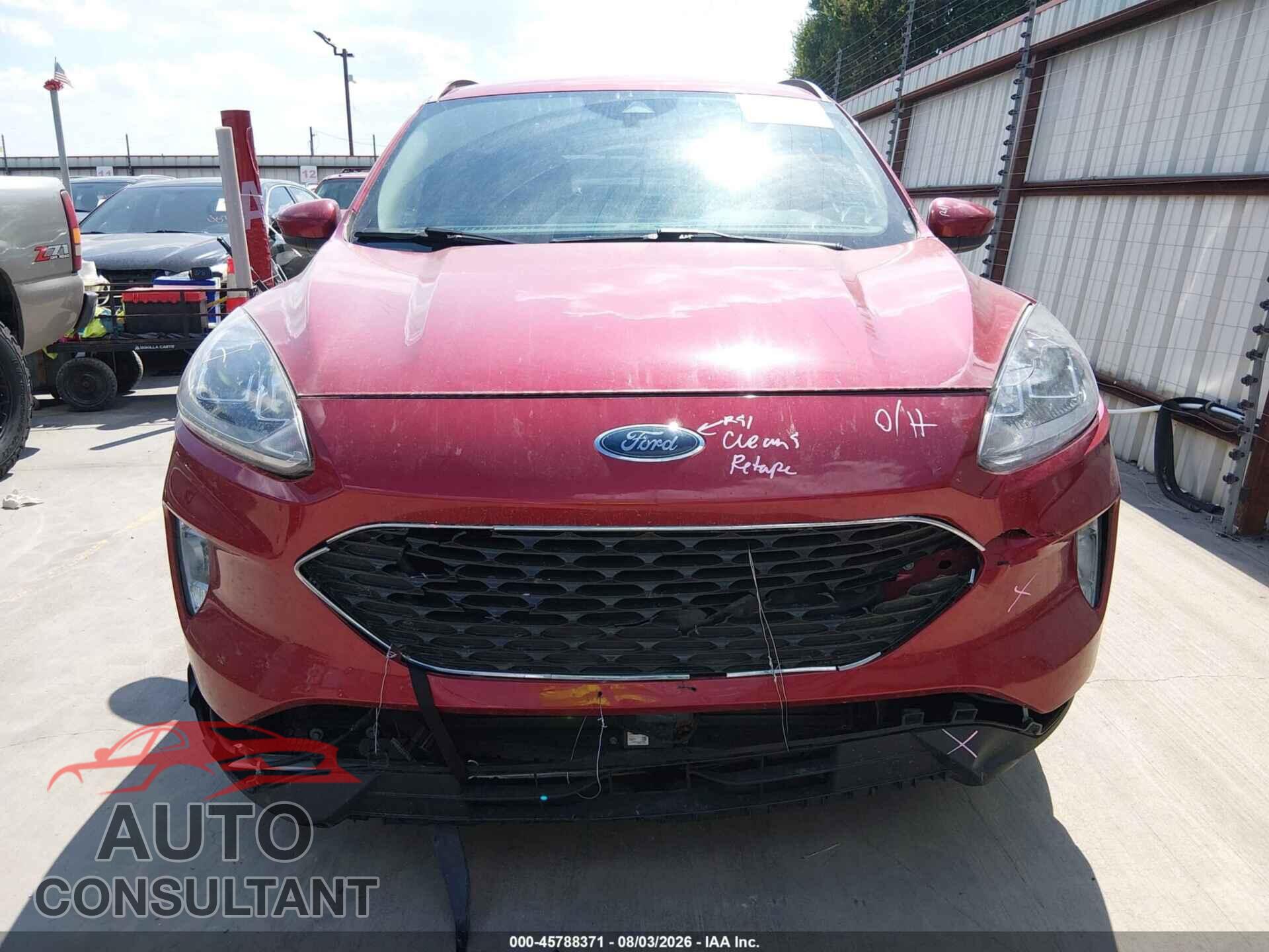 FORD ESCAPE 2020 - 1FMCU0H62LUA54726