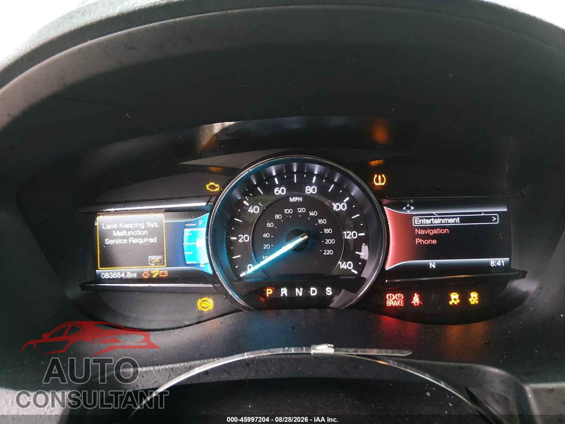 FORD EXPLORER 2017 - 1FM5K8F83HGE13024