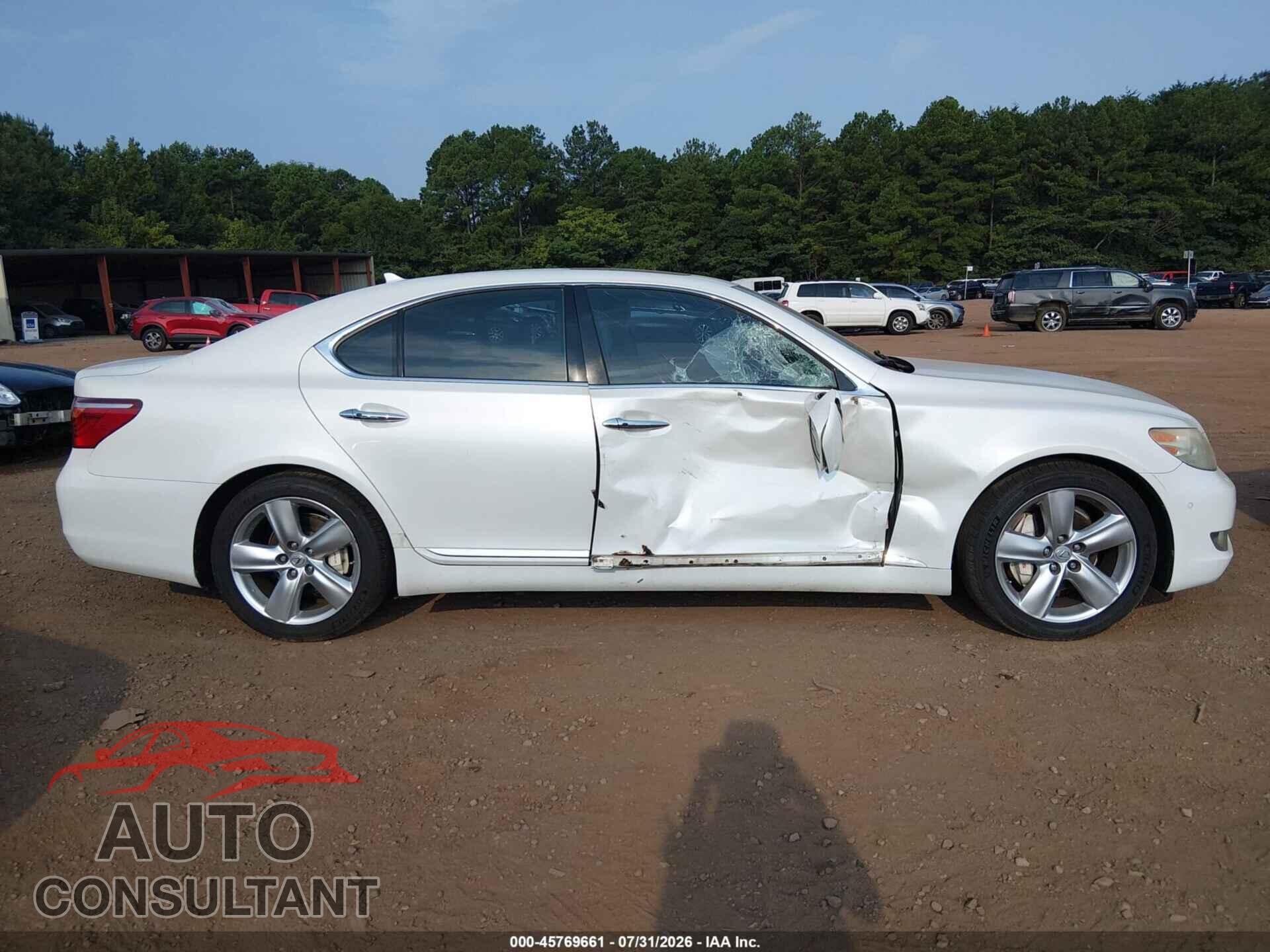 LEXUS LS 2010 - JTHBL5EF1A5091907
