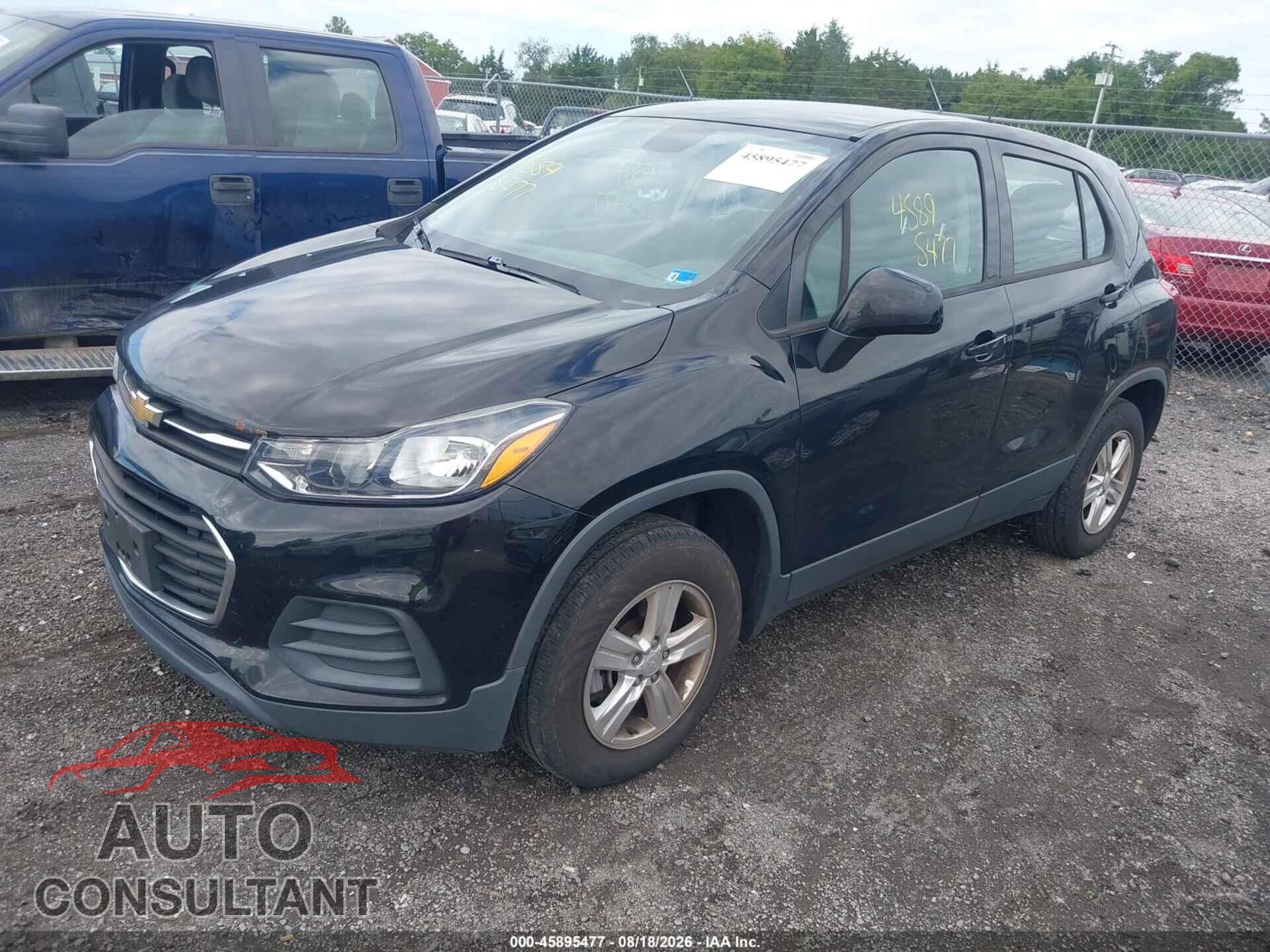 CHEVROLET TRAX 2019 - 3GNCJNSB3KL323851