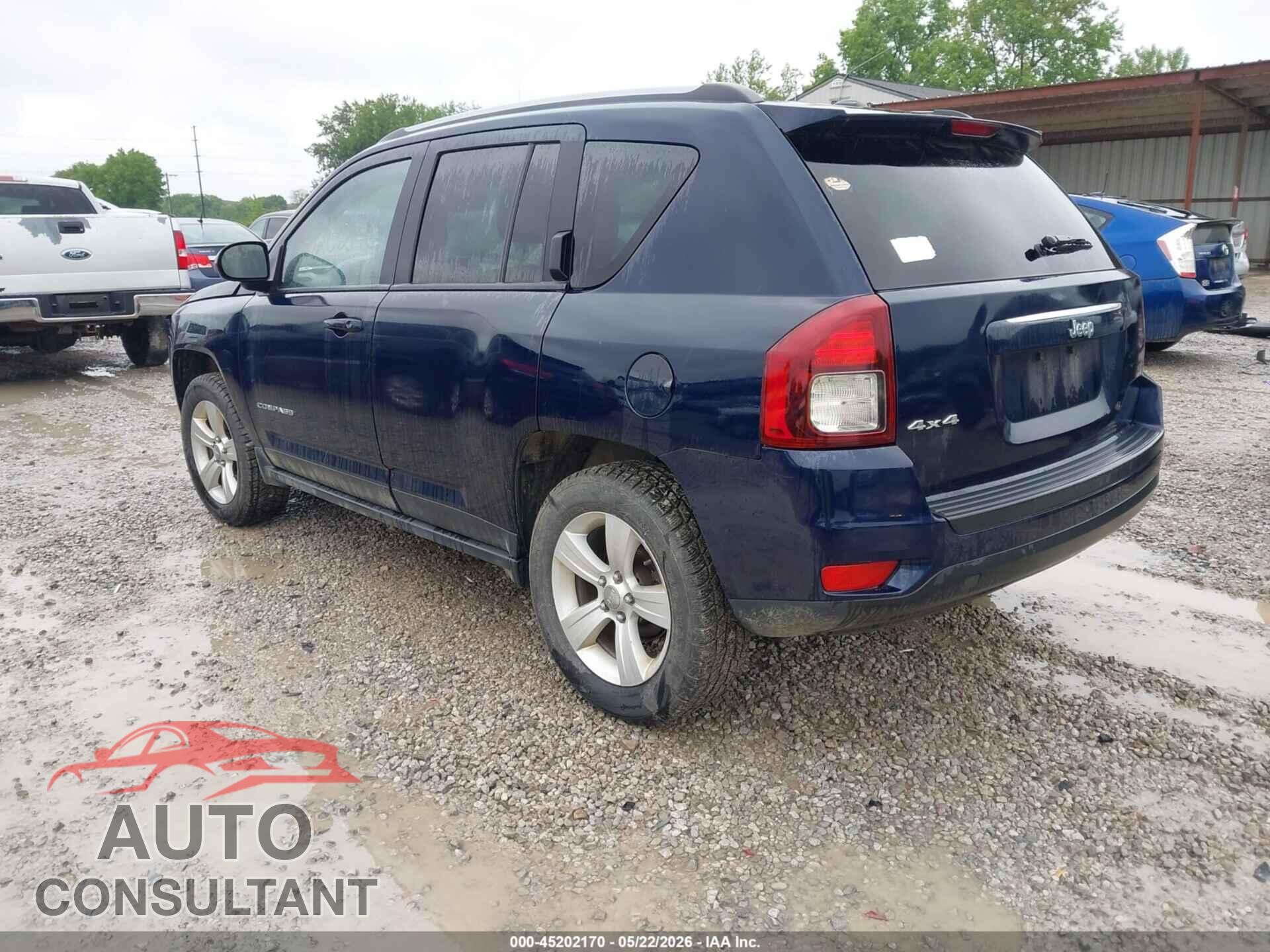 JEEP COMPASS 2017 - 1C4NJDBBXHD106310