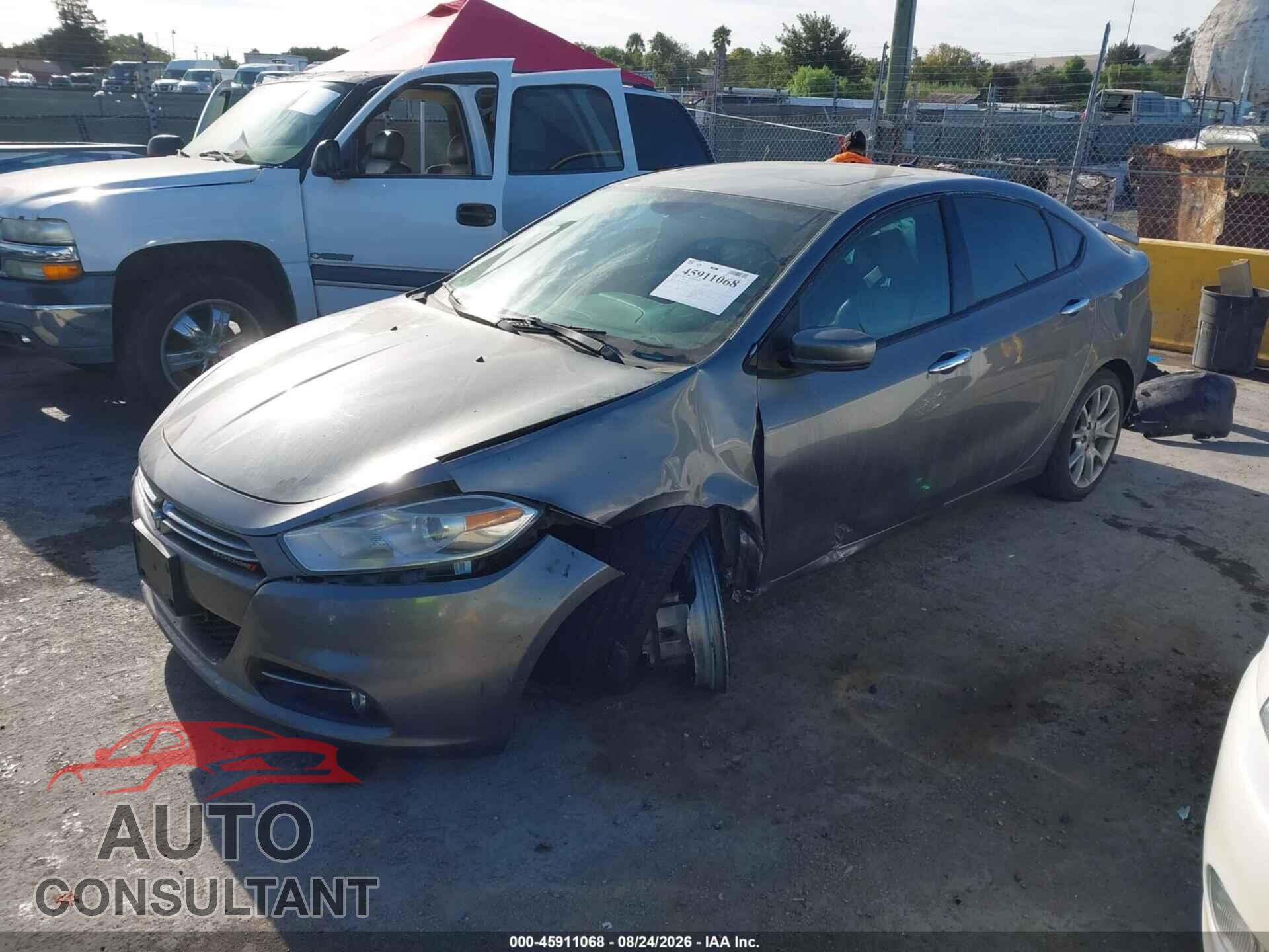DODGE DART 2013 - 1C3CDFCH7DD198472