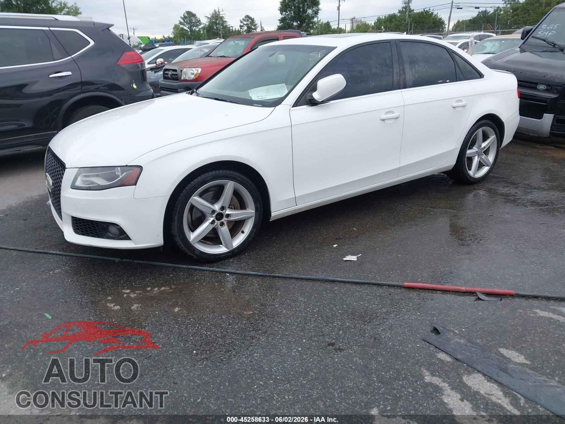 AUDI A4 2011 - WAUEFAFL7BN045578