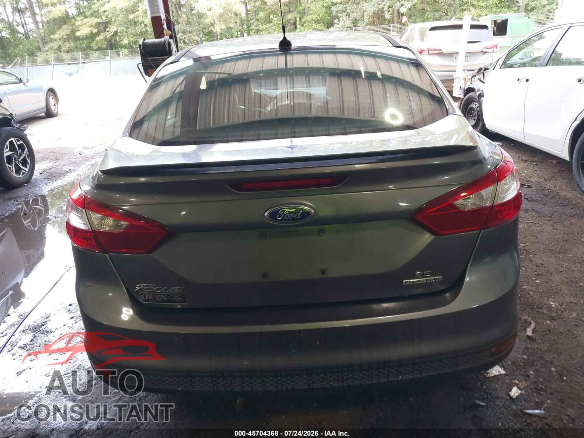 FORD FOCUS 2013 - 1FADP3F29DL104875