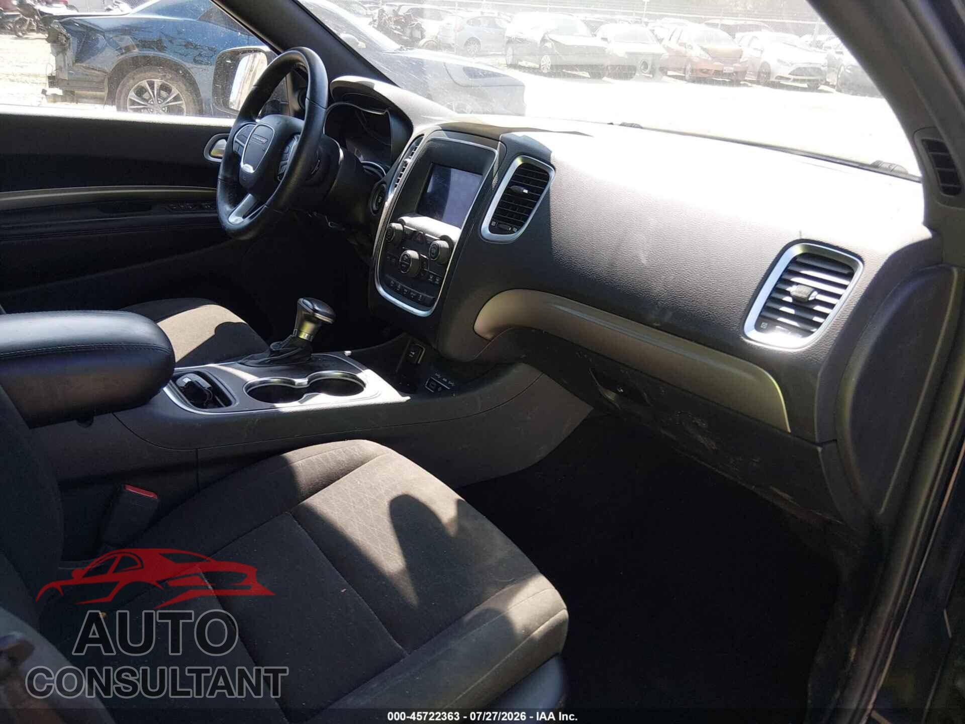 DODGE DURANGO 2019 - 1C4RDJAG5KC634029