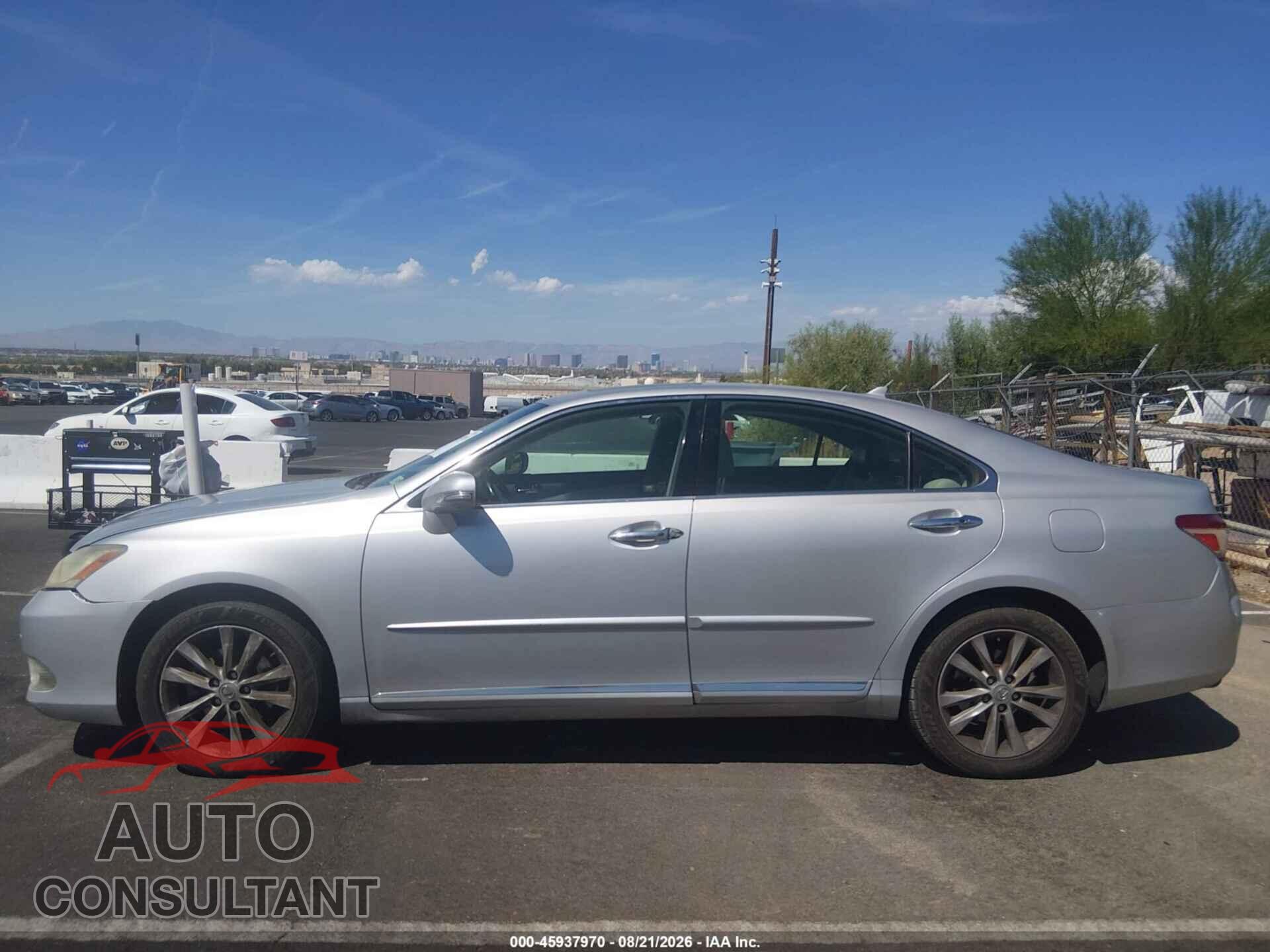 LEXUS ES 350 2011 - JTHBK1EG9B2469219