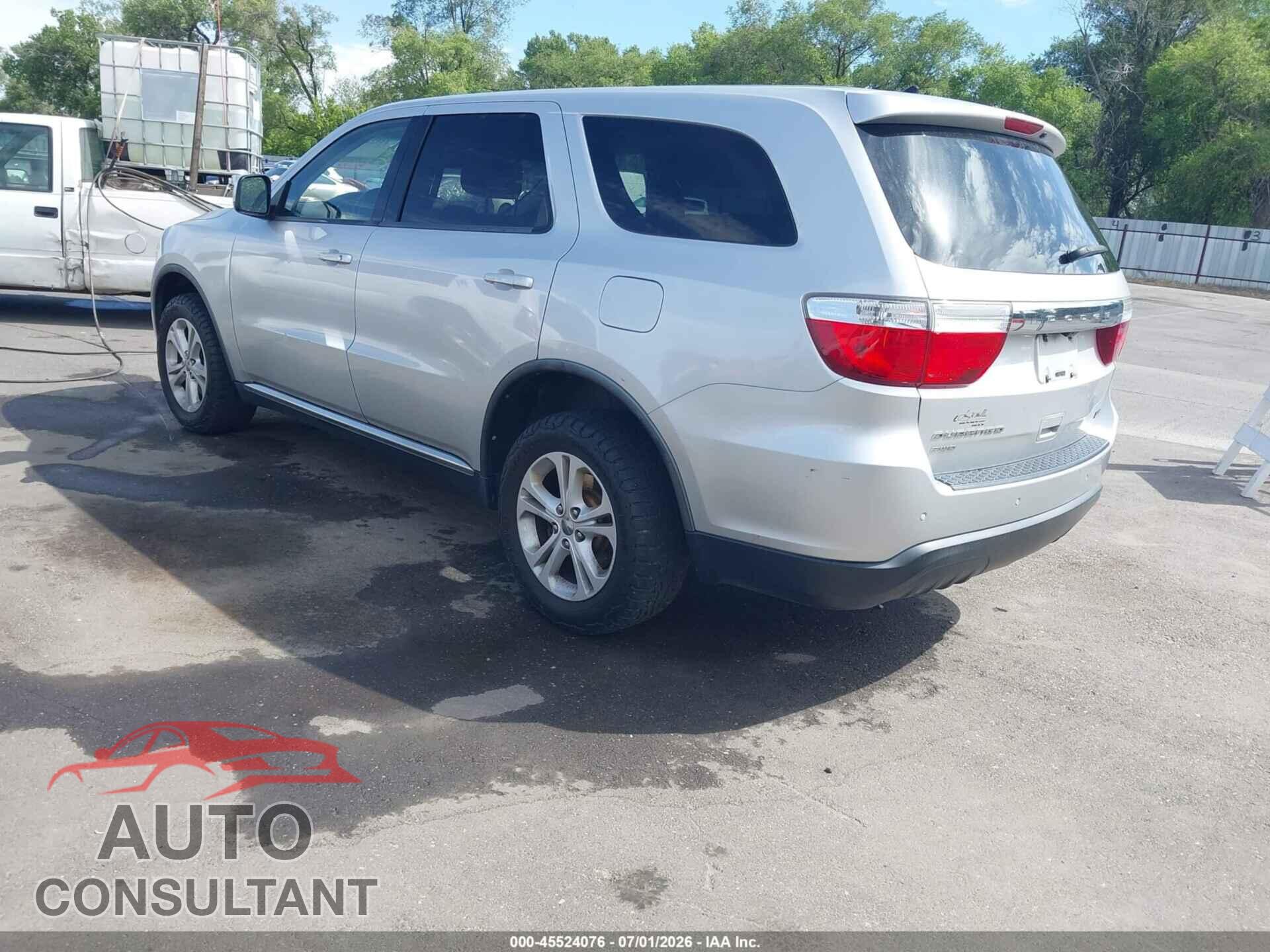 DODGE DURANGO 2011 - 1D4RE2GG2BC746512