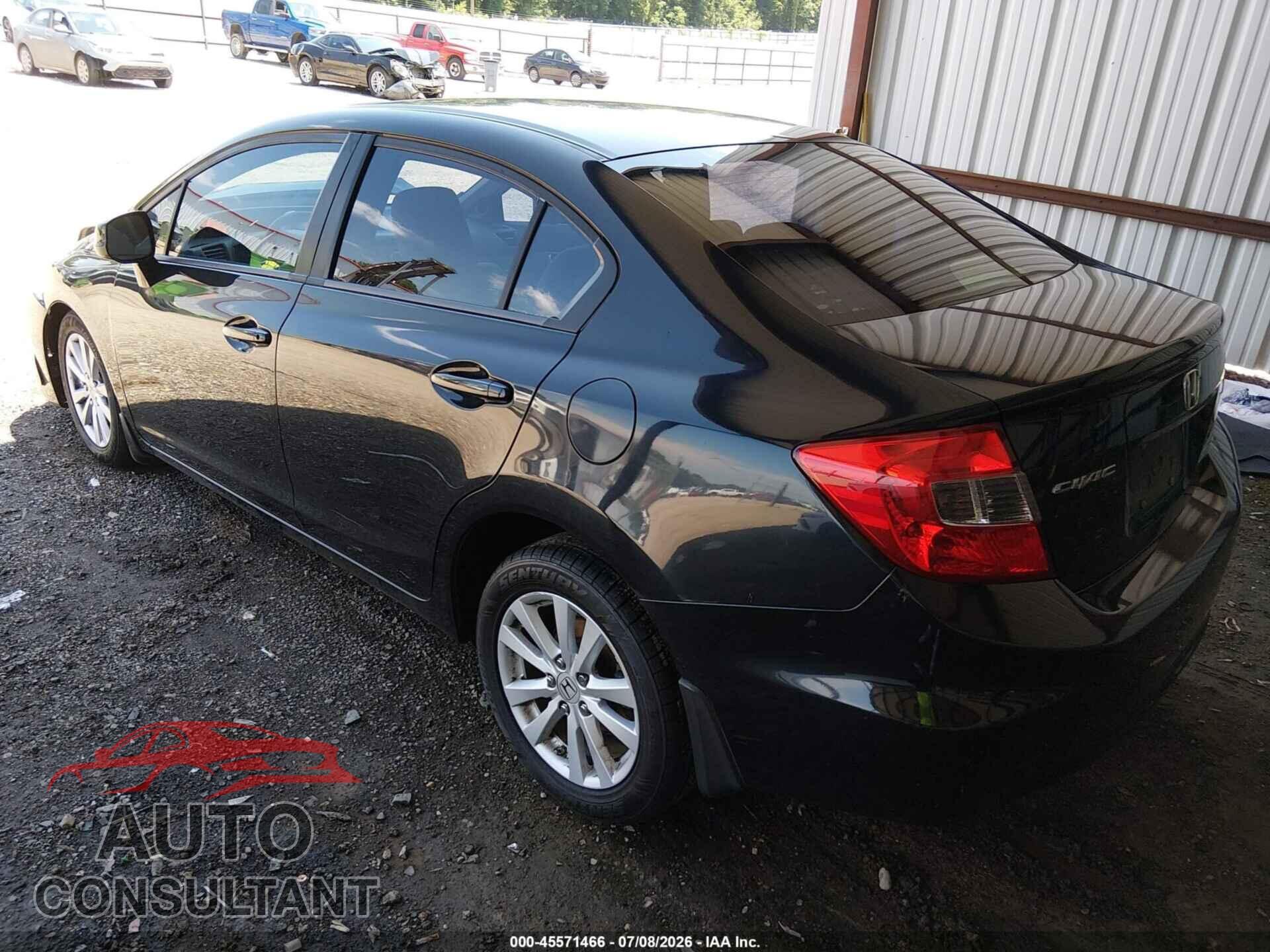 HONDA CIVIC 2012 - 2HGFB2F81CH308325