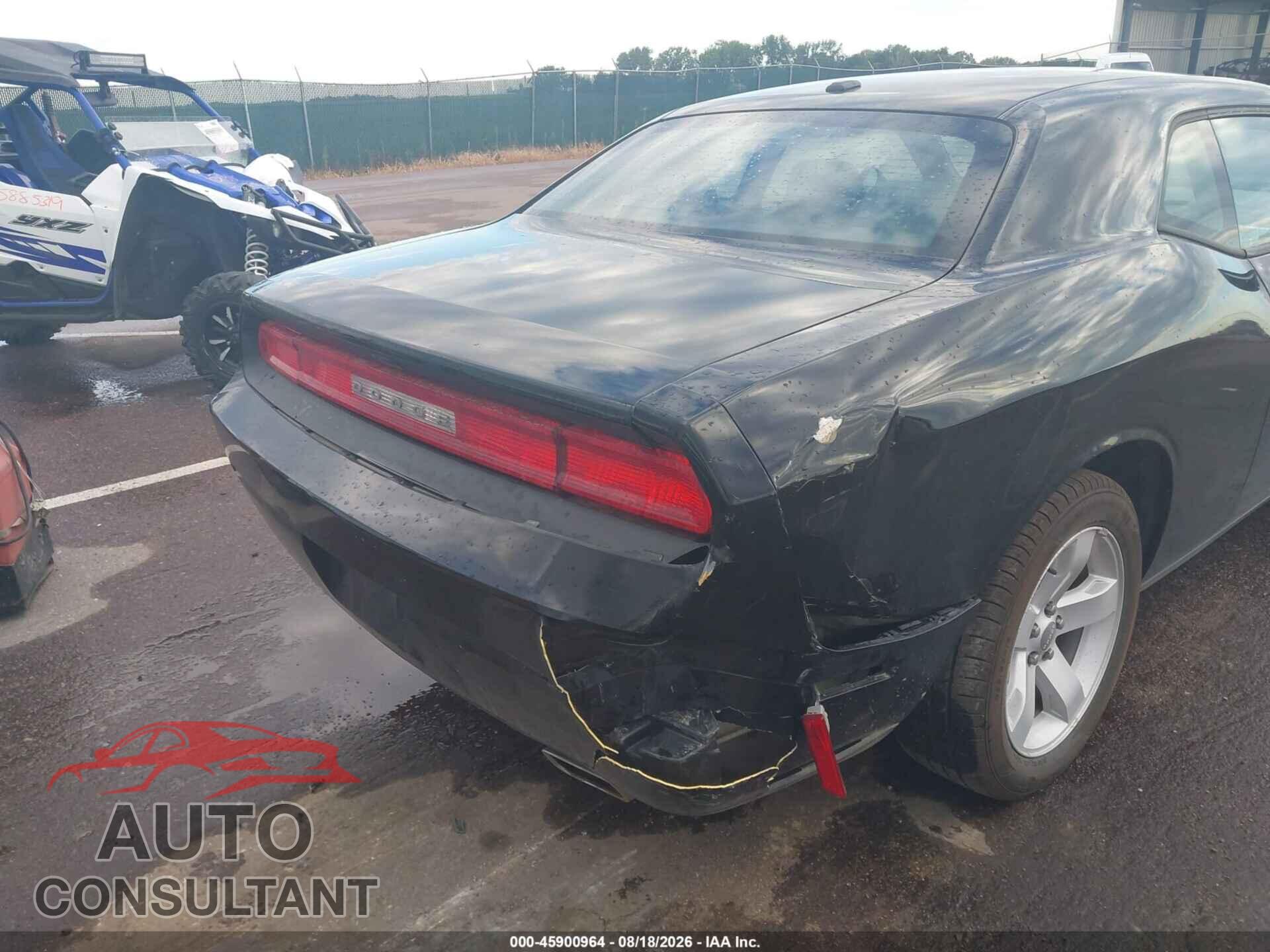 DODGE CHALLENGER 2012 - 2C3CDYAG7CH176348