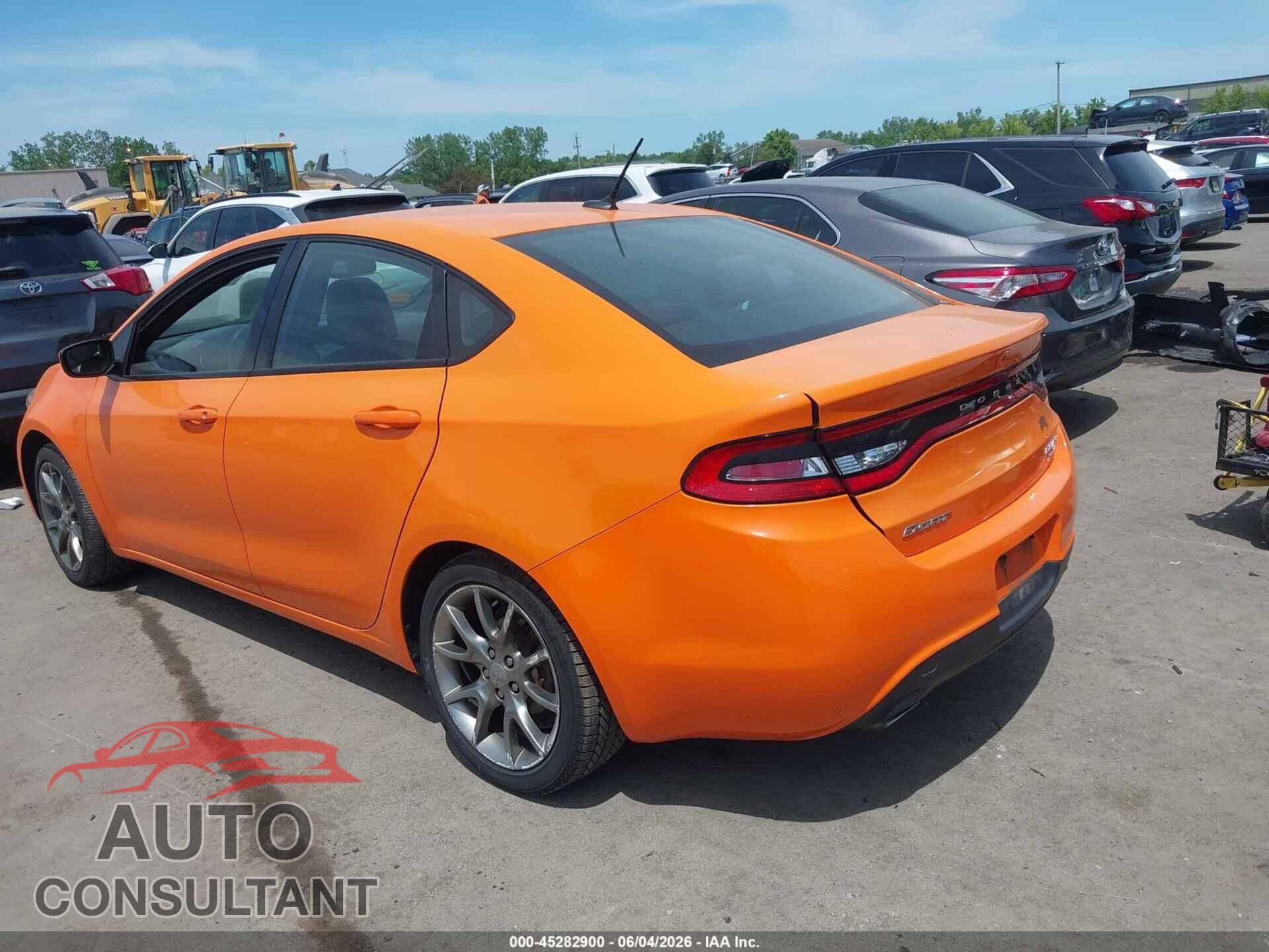 DODGE DART 2014 - 1C3CDFBB7ED858024