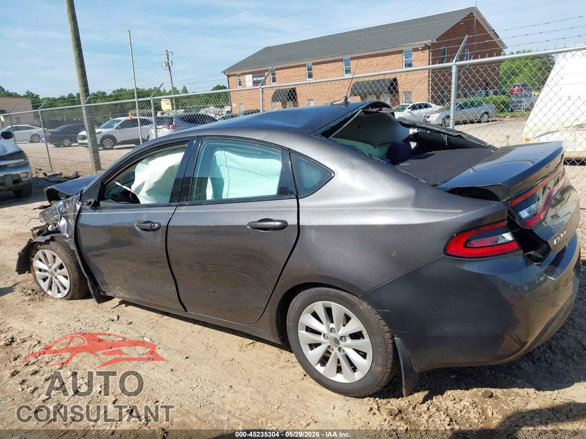 DODGE DART 2014 - 1C3CDFBB2ED822287
