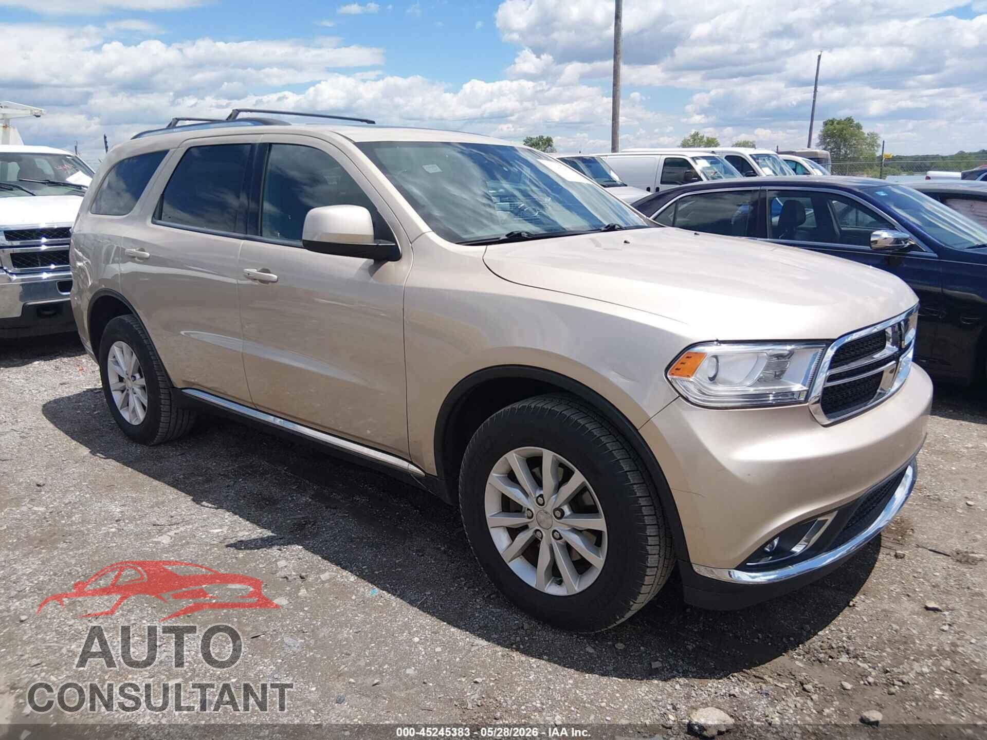DODGE DURANGO 2014 - 1C4RDJAG5EC295972