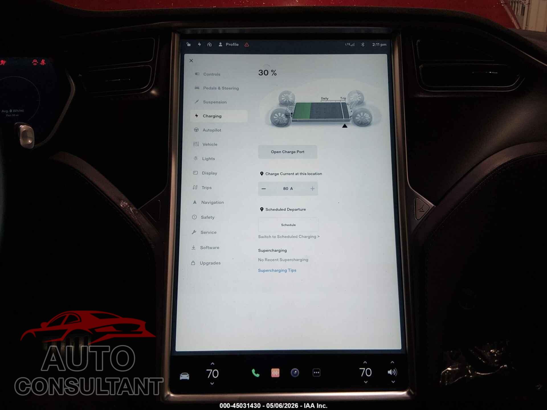 TESLA MODEL S 2014 - 5YJSA1H2XEFP63444