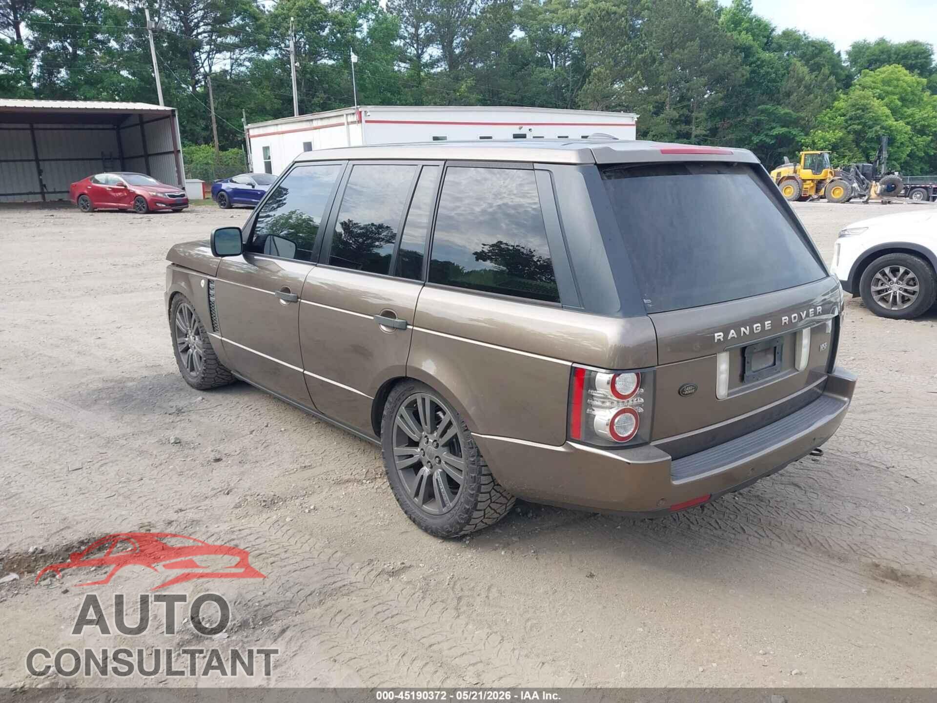 LAND ROVER RANGE ROVER 2011 - SALMF1D49BA352843
