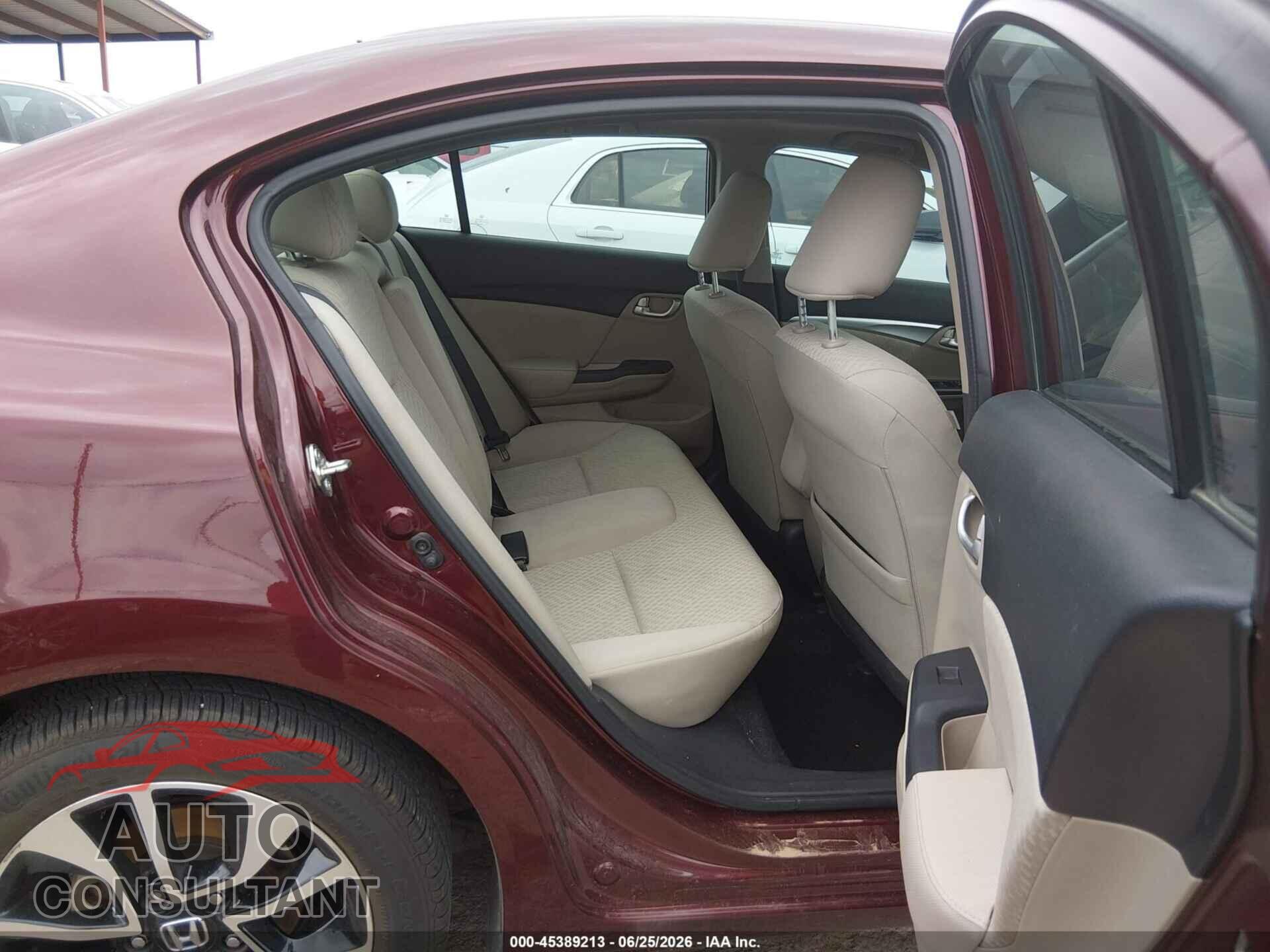 HONDA CIVIC 2014 - 19XFB2F85EE046614