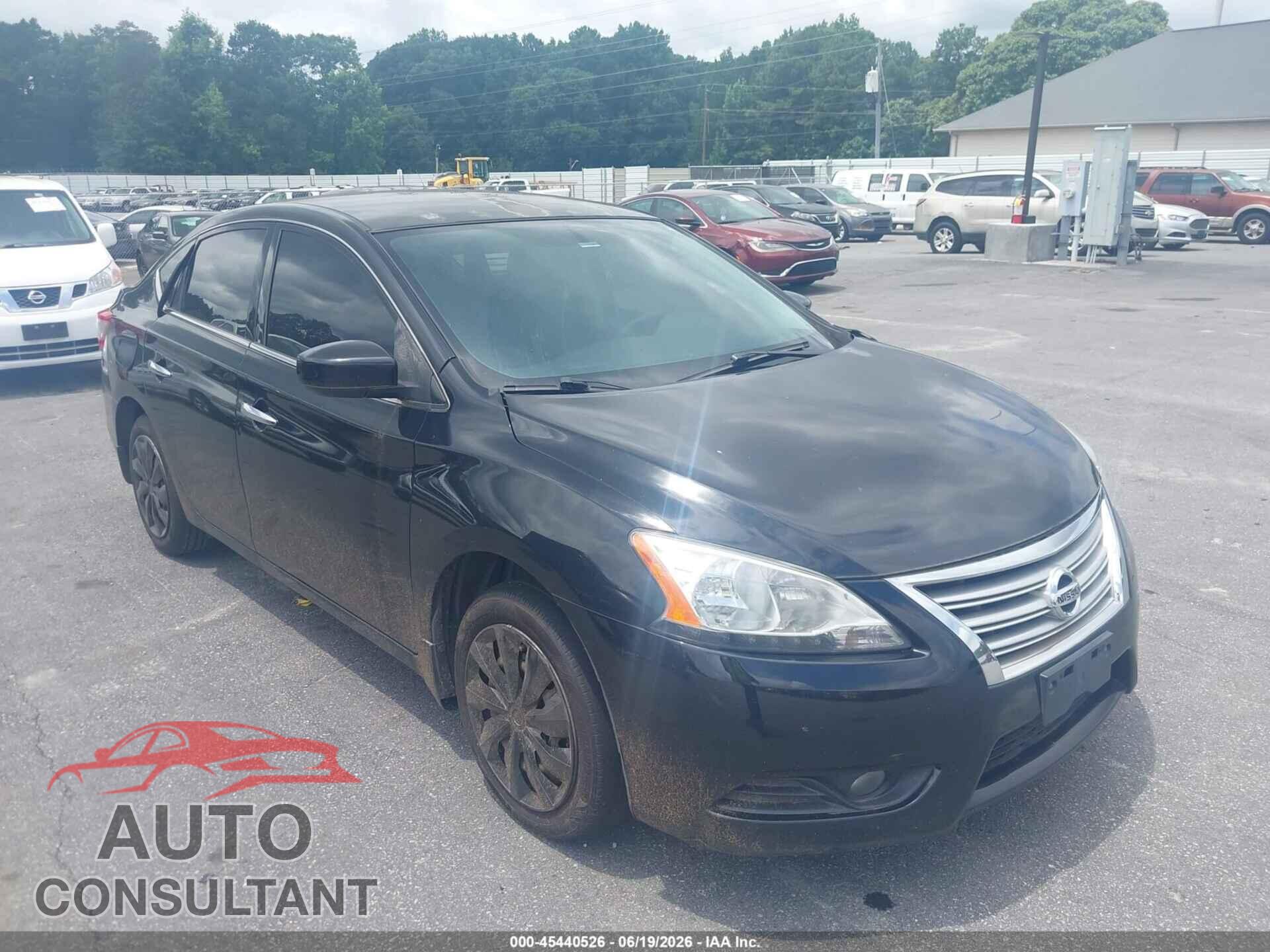 NISSAN SENTRA 2015 - 3N1AB7APXFY365595