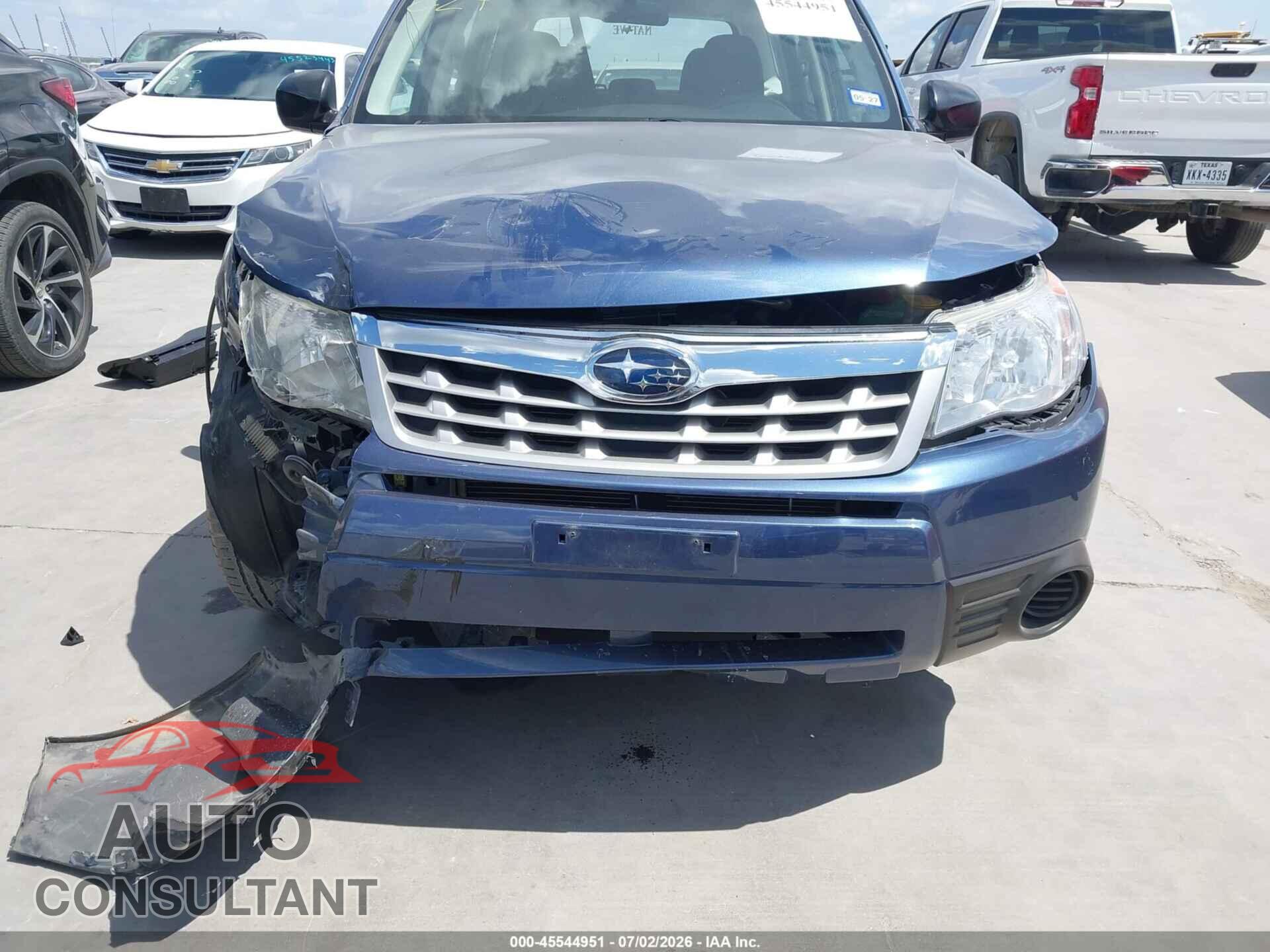 SUBARU FORESTER 2012 - JF2SHABC7CH443736
