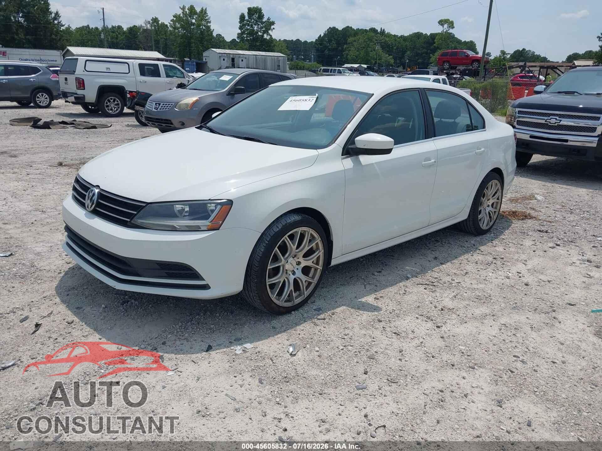 VOLKSWAGEN JETTA 2017 - 3VW2B7AJ8HM267671