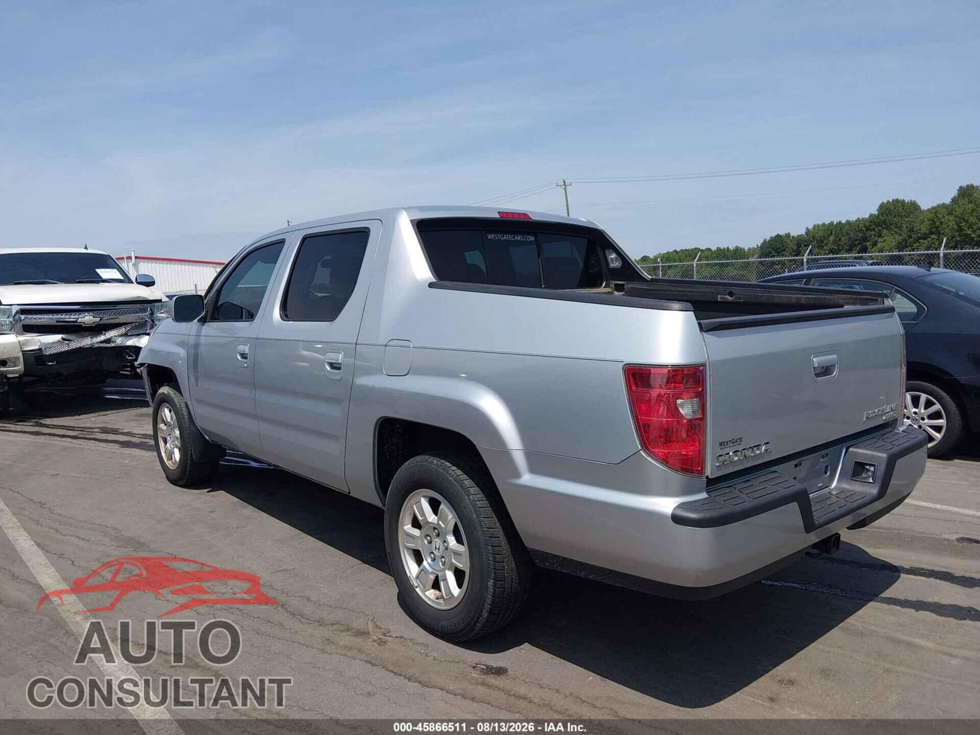 HONDA RIDGELINE 2011 - 5FPYK1F4XBB004873