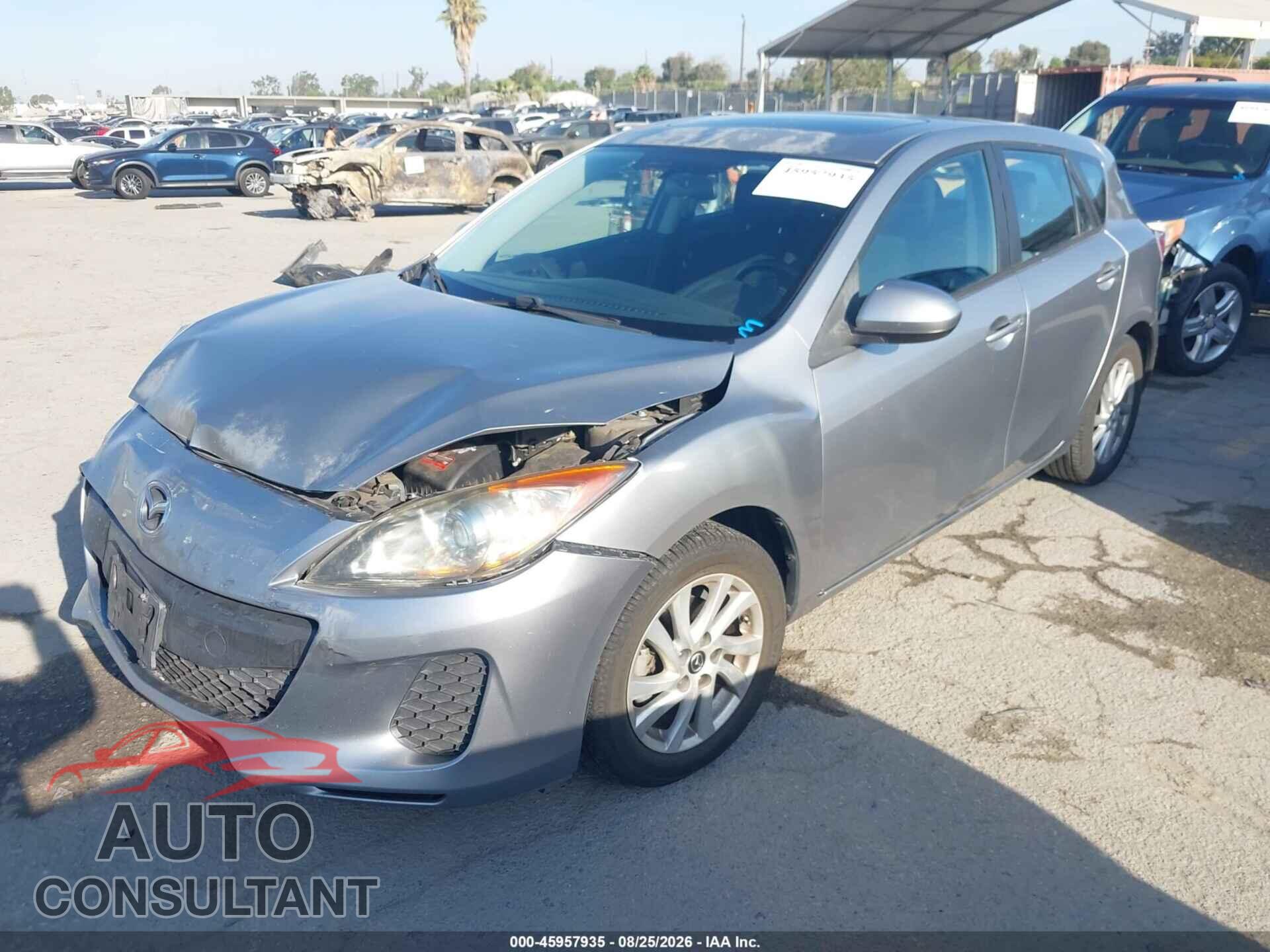 MAZDA MAZDA3 2013 - JM1BL1LP3D1825318