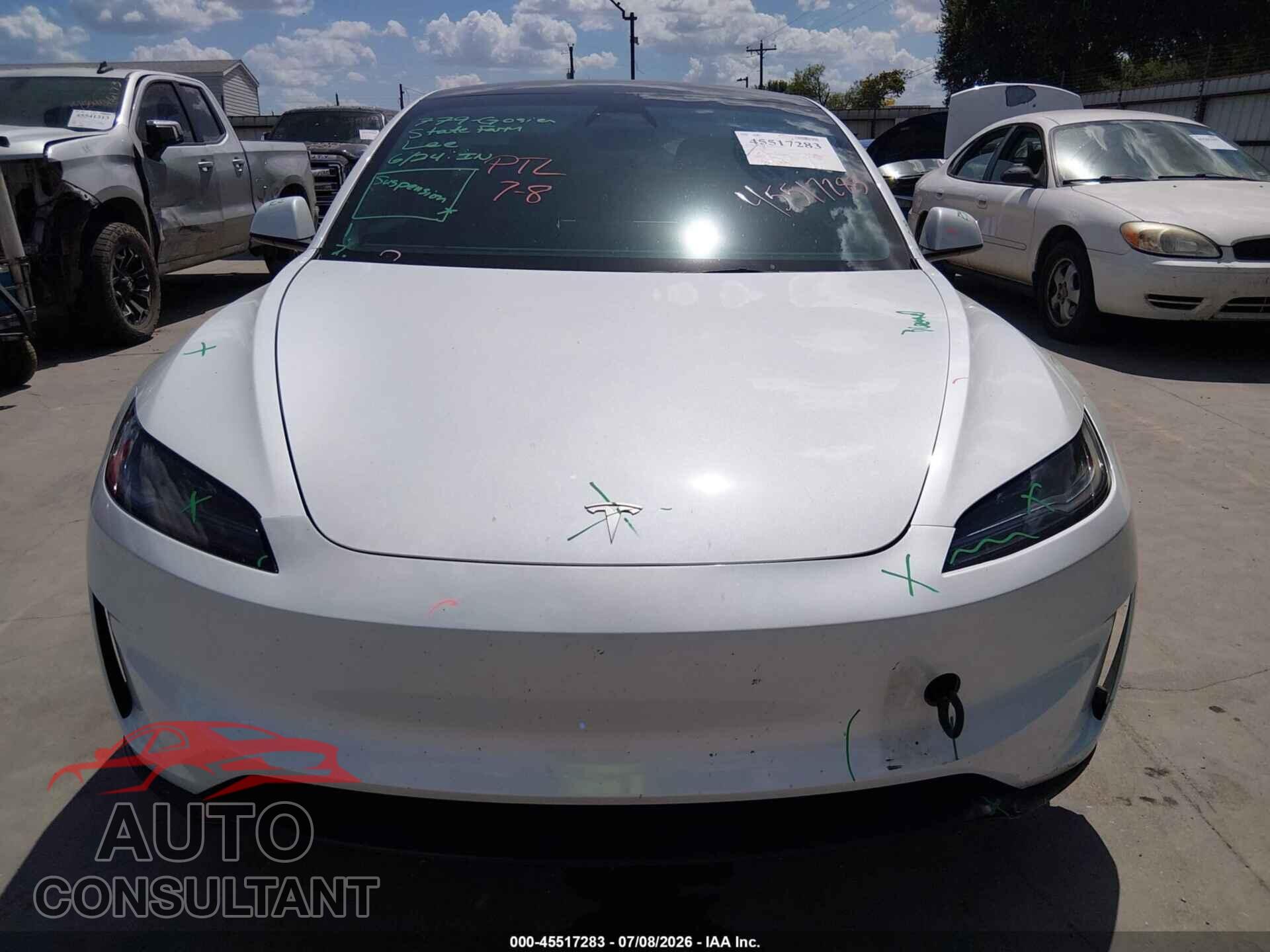 TESLA MODEL 3 2025 - 5YJ3E1ET2SF984960