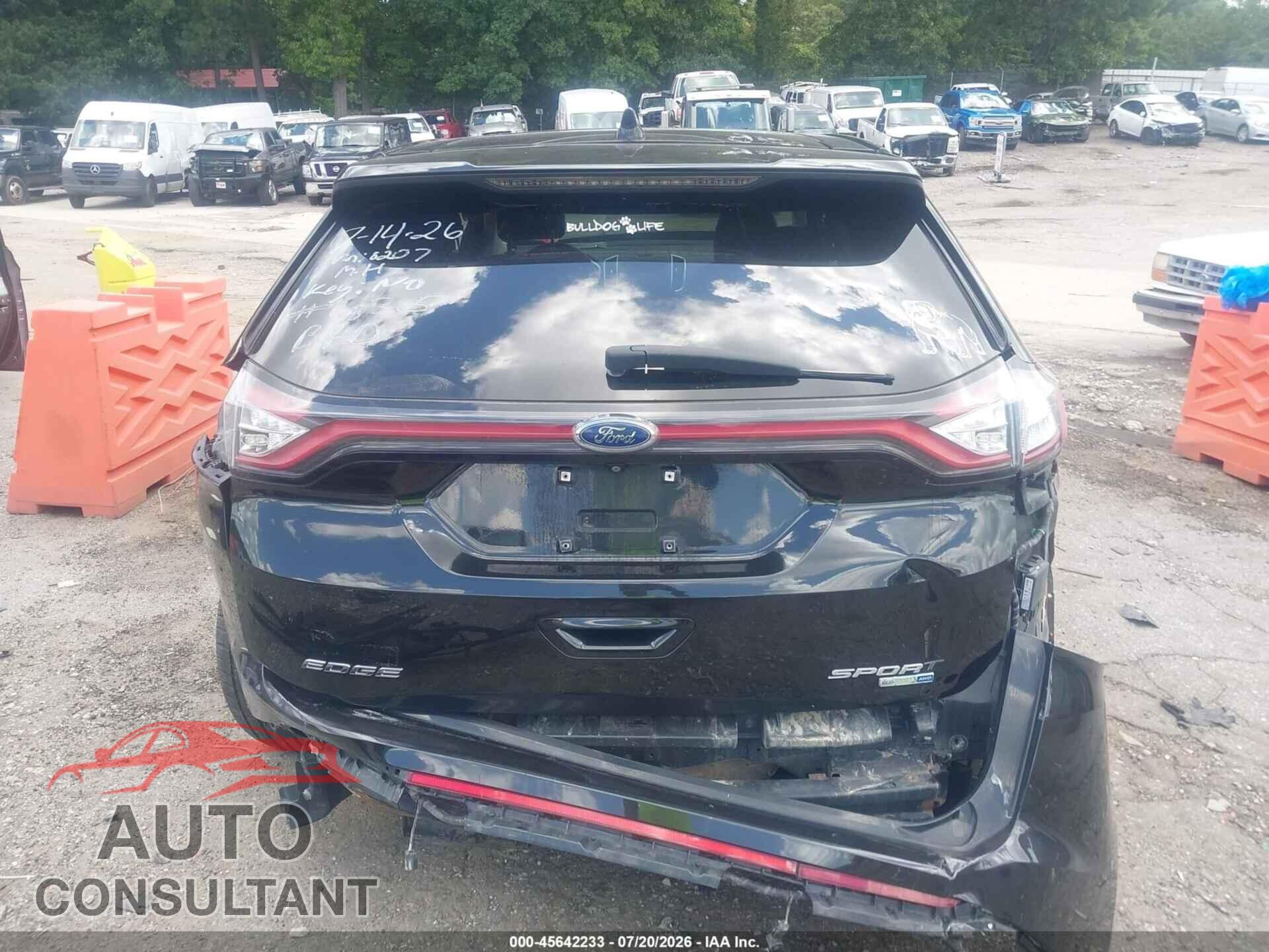 FORD EDGE 2015 - 2FMTK4AP0FBB18207