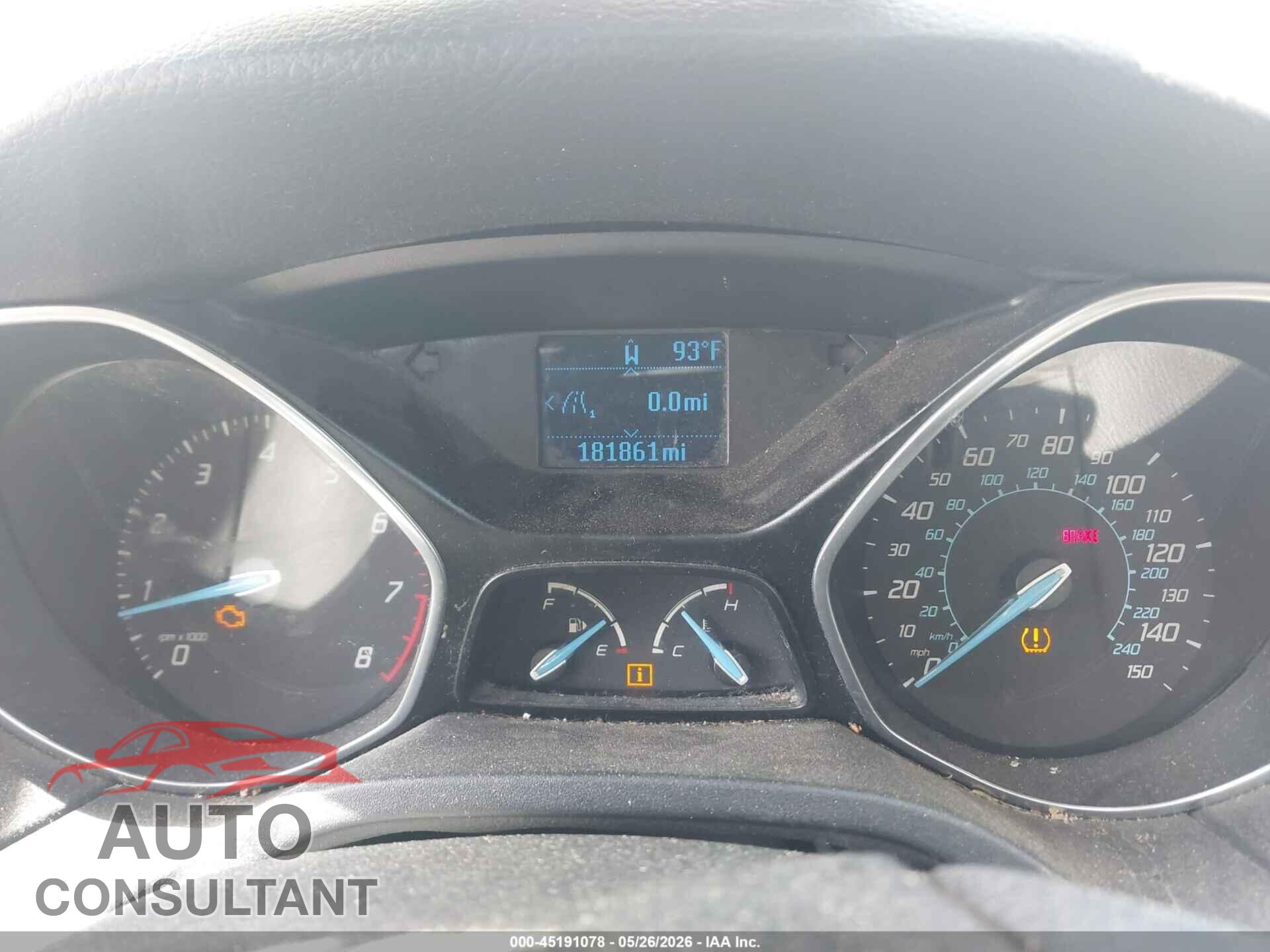 FORD FOCUS 2012 - 1FAHP3F29CL152599