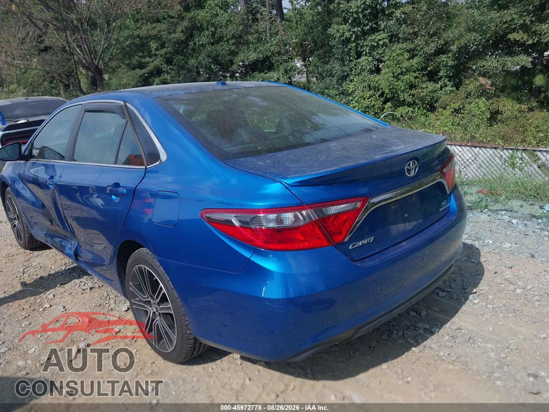 TOYOTA CAMRY 2016 - 4T1BF1FK0GU563473