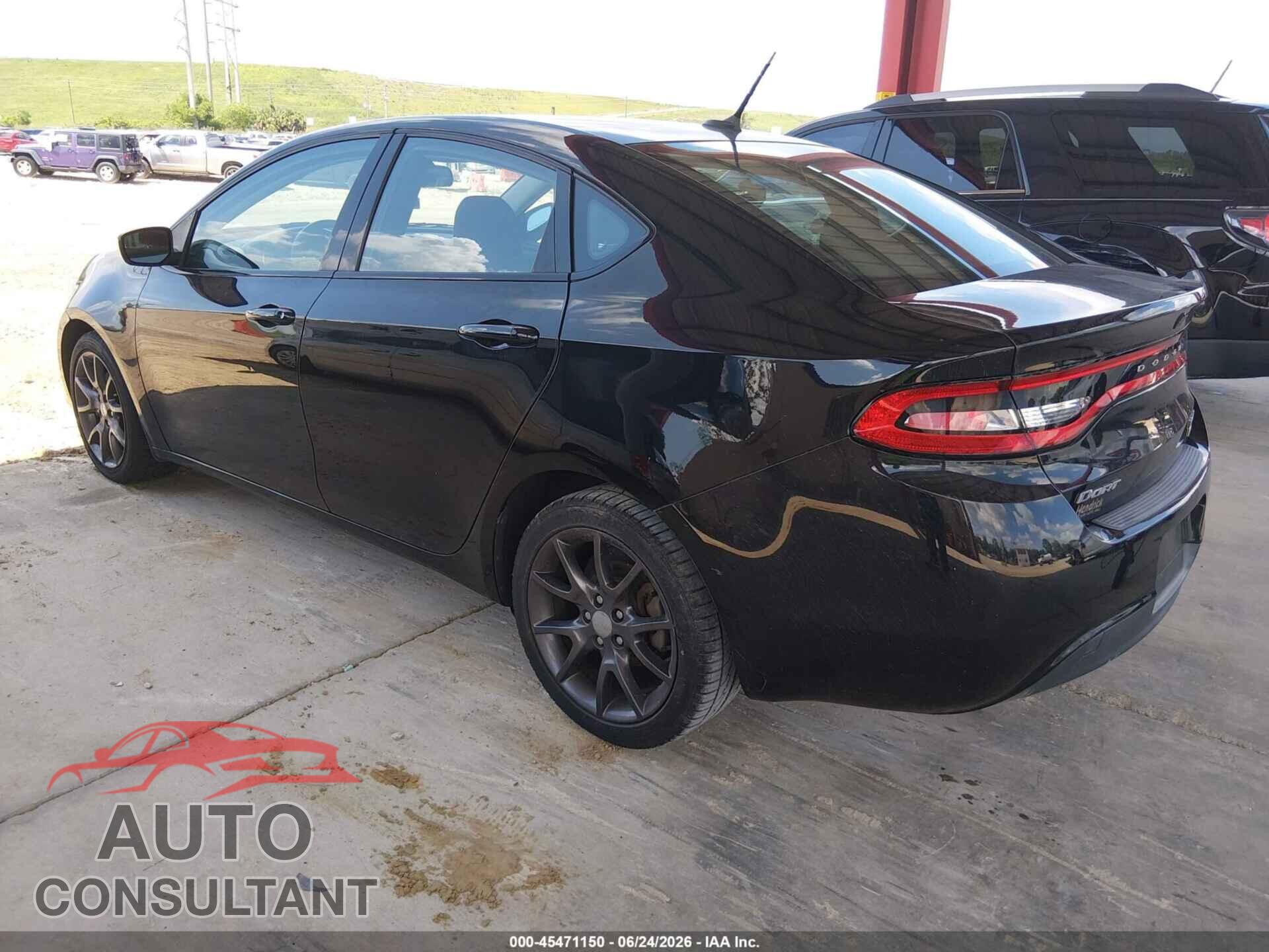 DODGE DART 2015 - 1C3CDFDH3FD407319