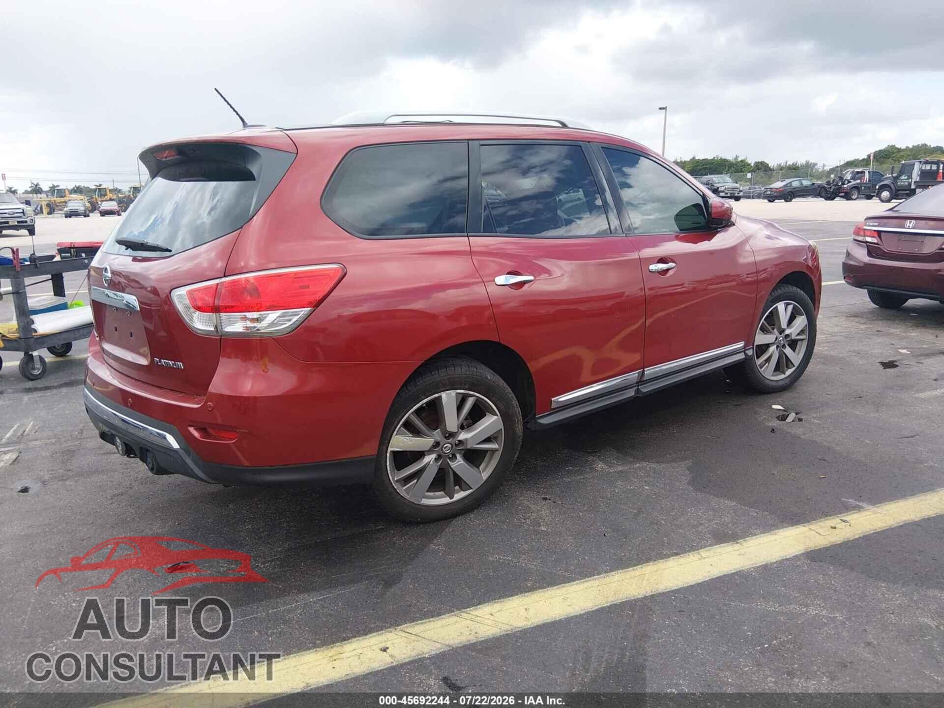 NISSAN PATHFINDER 2013 - 5N1AR2MN6DC663830