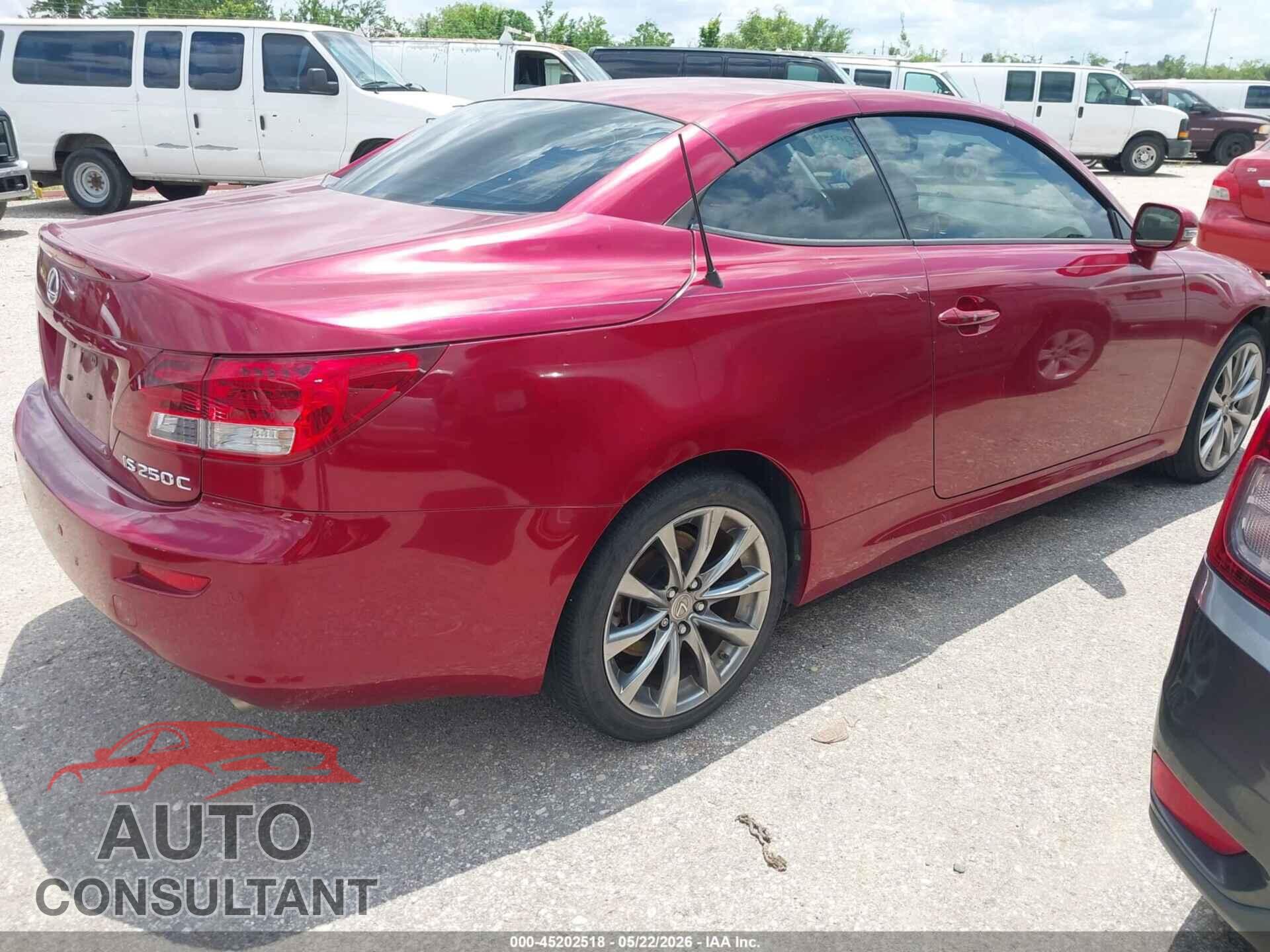 LEXUS IS 250C 2014 - JTHFF2C25E2529830