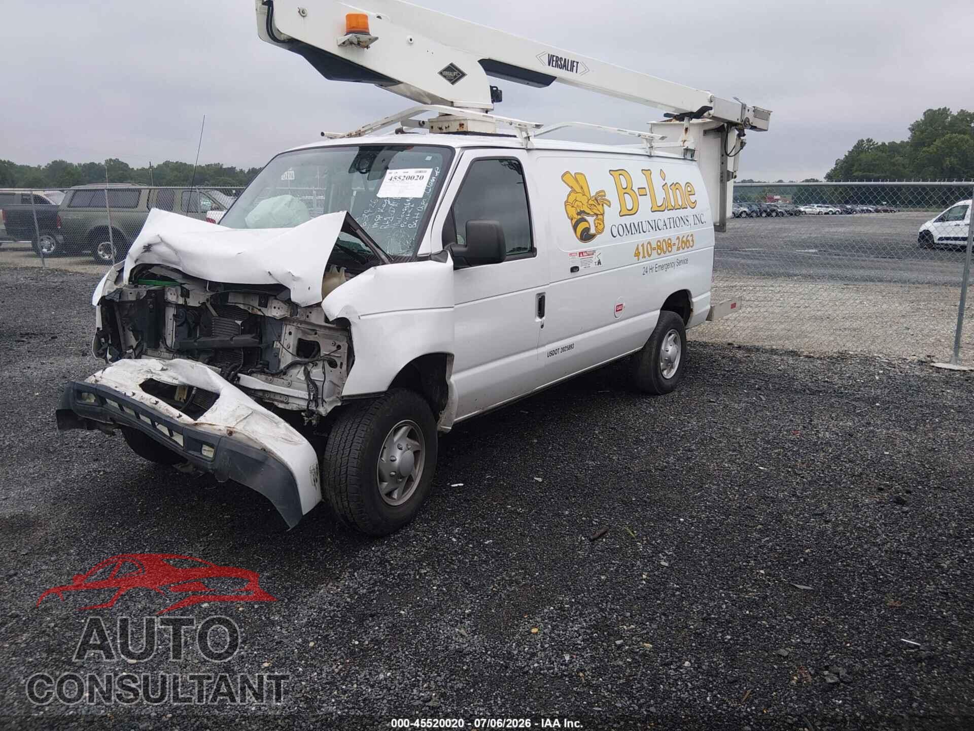 FORD E-350 SUPER DUTY 2012 - 1FTSE3EL5CDB28570