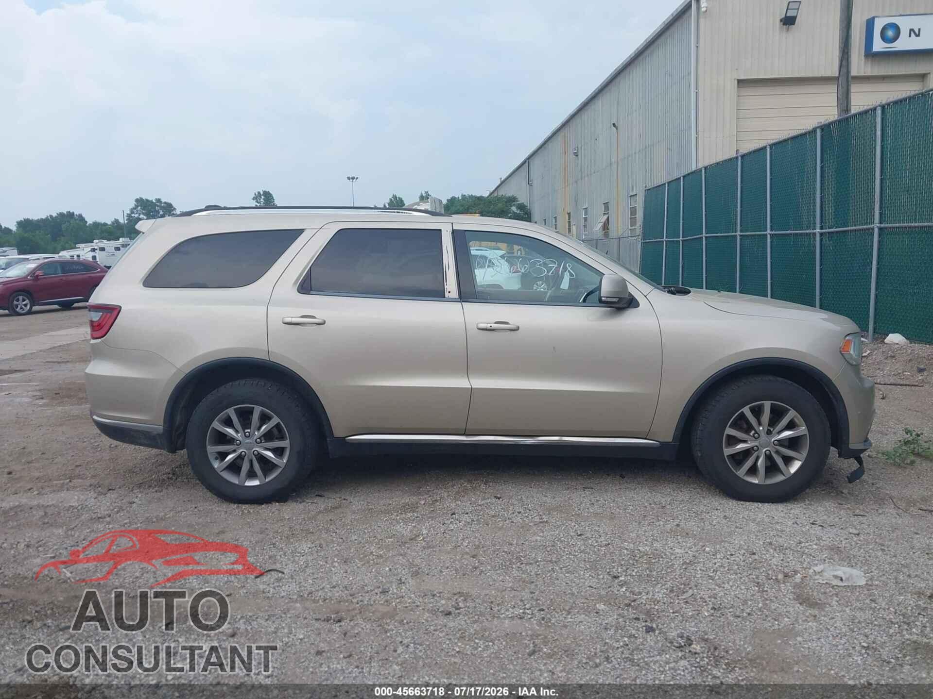 DODGE DURANGO 2014 - 1C4RDJDG3EC475365