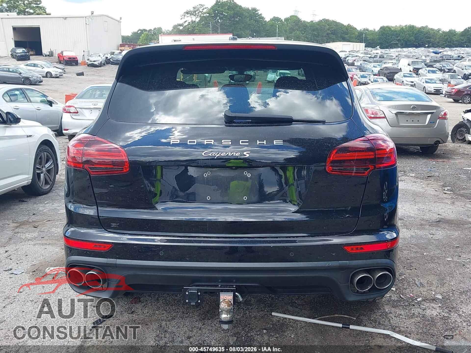 PORSCHE CAYENNE 2015 - WP1AB2A26FLA56671