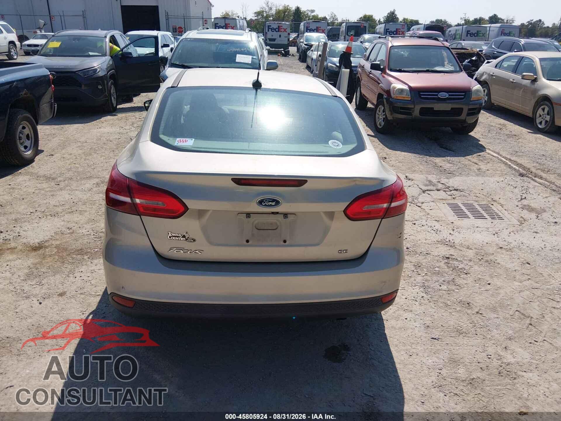 FORD FOCUS 2017 - 1FADP3F26HL340342