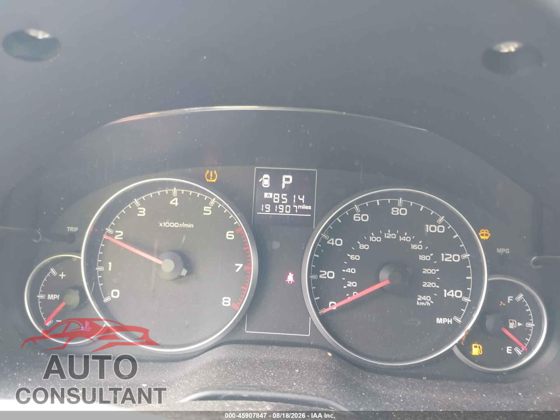 SUBARU OUTBACK 2014 - 4S4BRBDC8E3208935