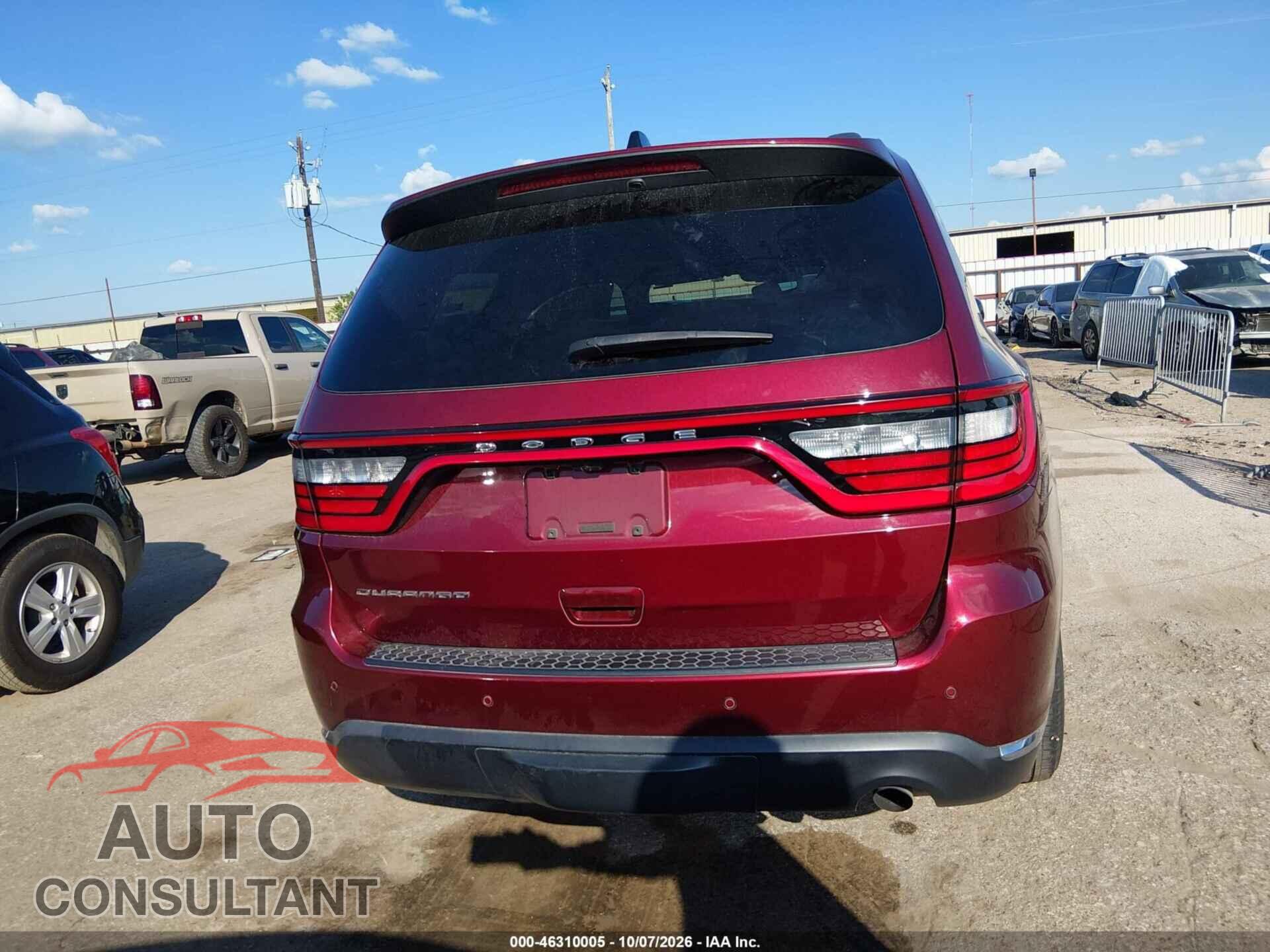 DODGE DURANGO 2023 - 1C4RDHAG5PC587763